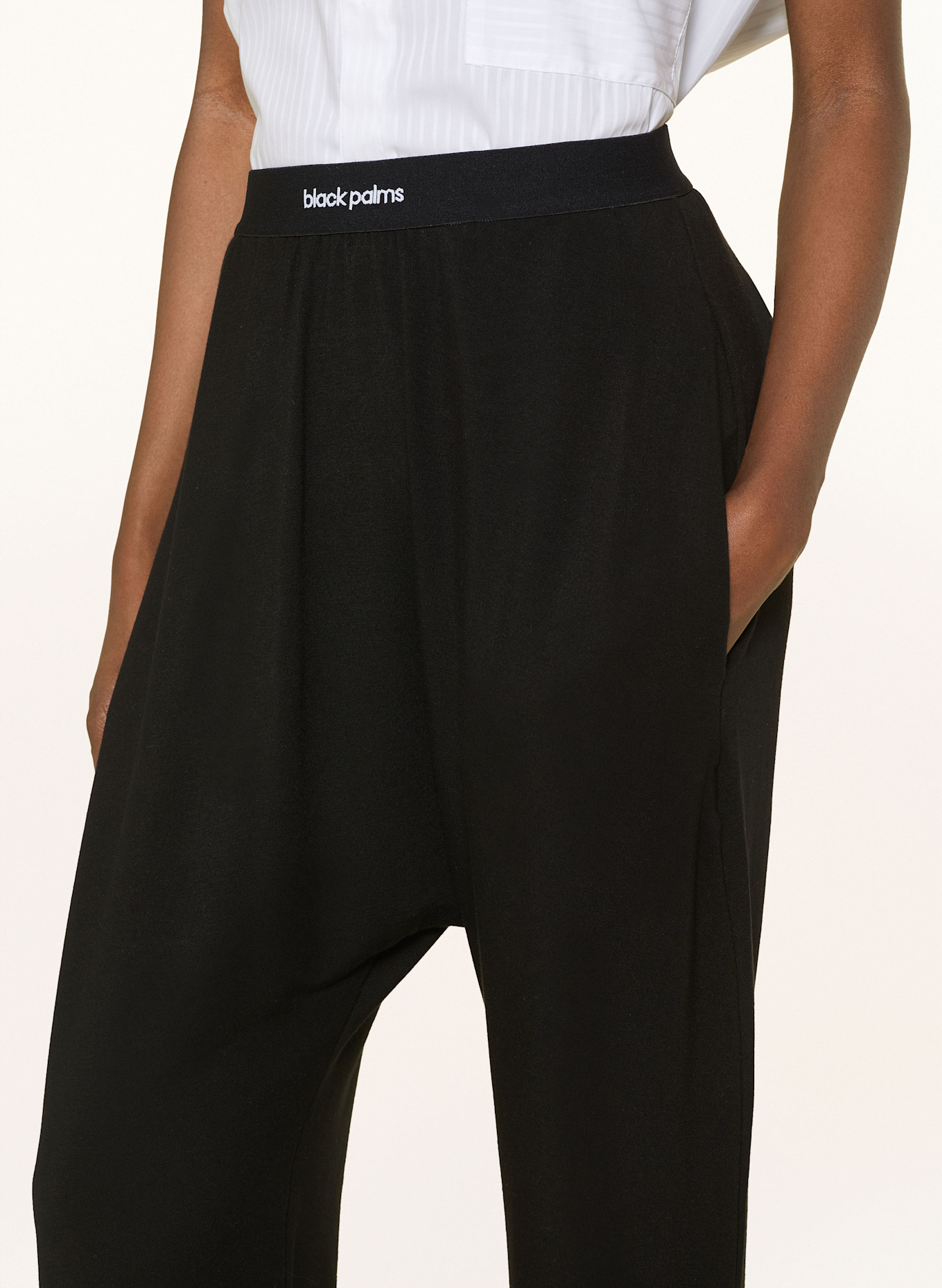 black palms Sweatpants ZUSIE: BLACK