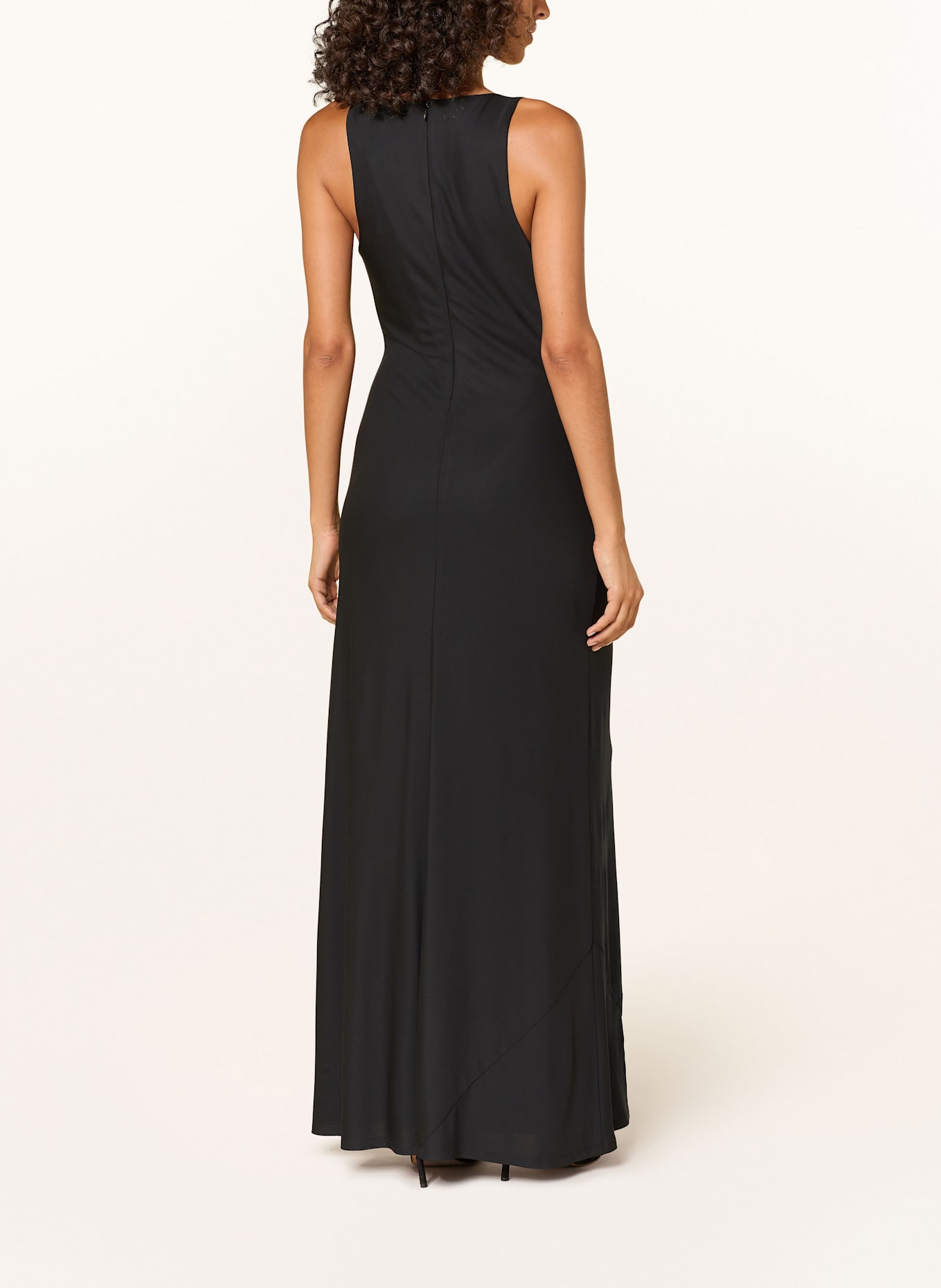 LAUREN RALPH LAUREN Abendkleid: SCHWARZ
