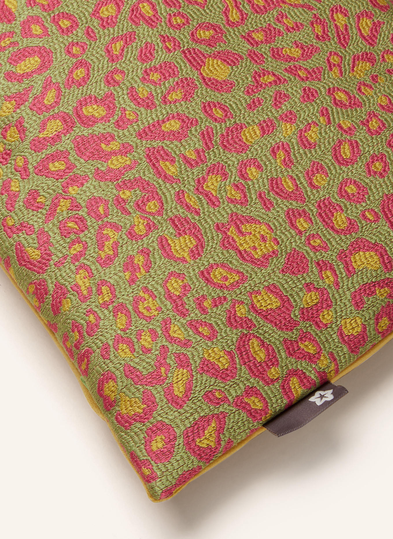 pichler Kissenhülle LUI: GELB / HELLGRÜN / PINK