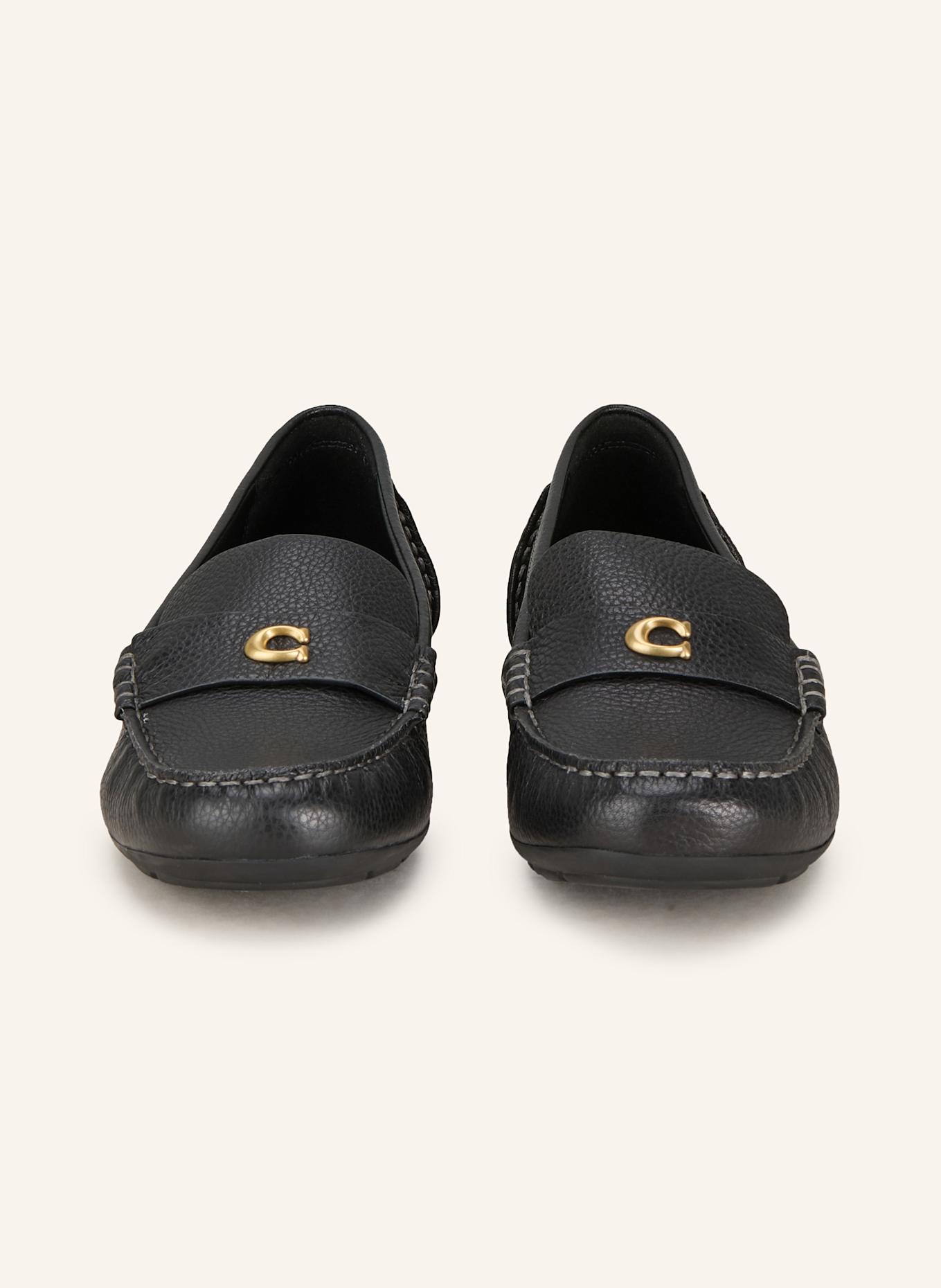 COACH Mokassins: SCHWARZ