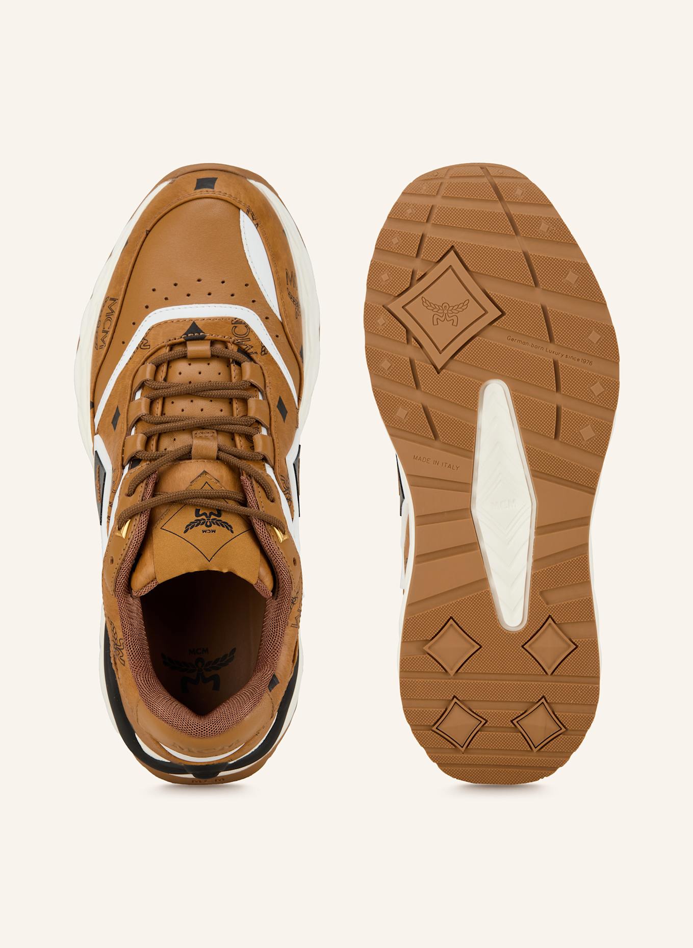 MCM Sneaker SKYWANDER: COGNAC