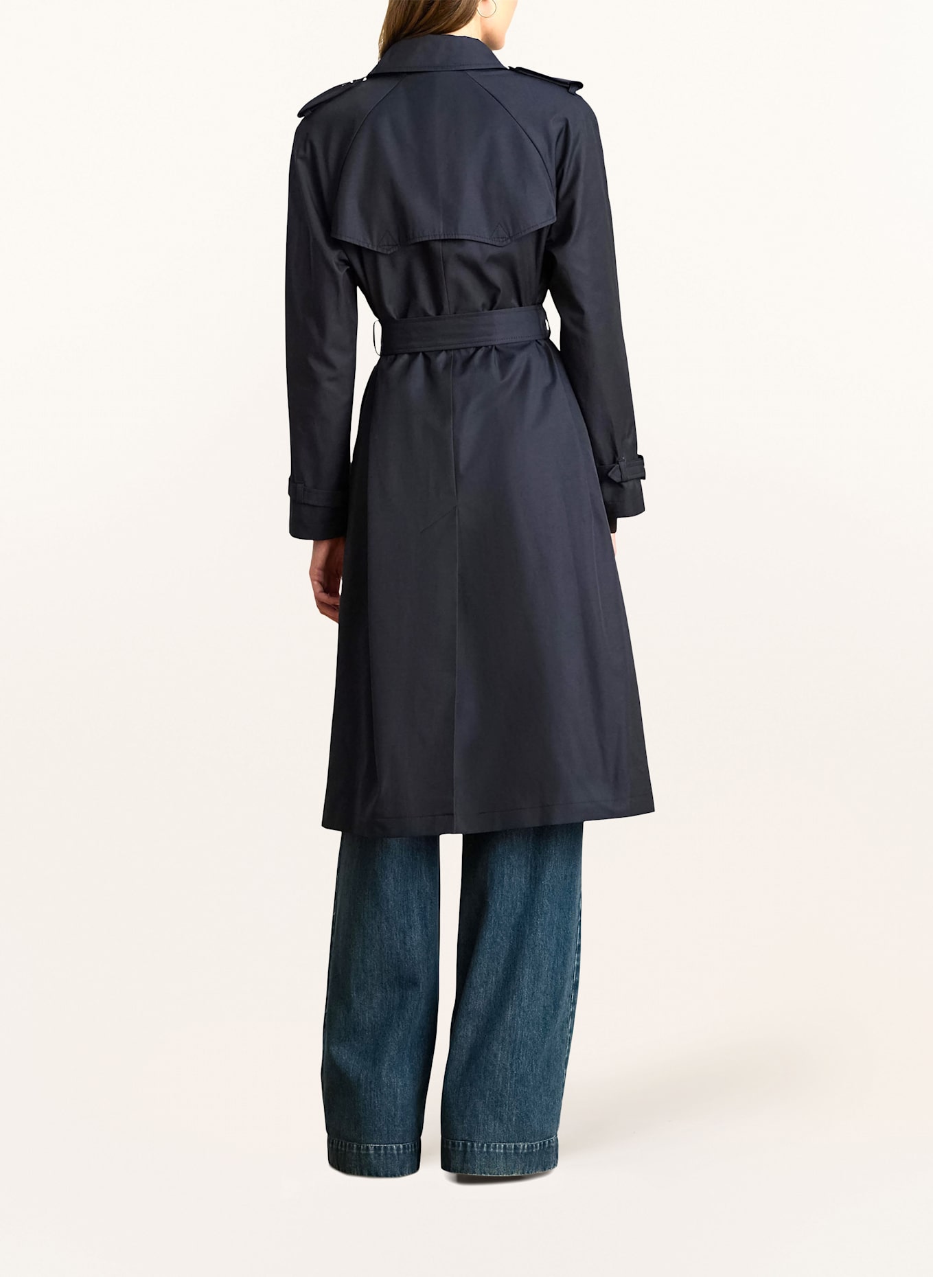 LAUREN RALPH LAUREN Trenchcoat: DUNKELBLAU