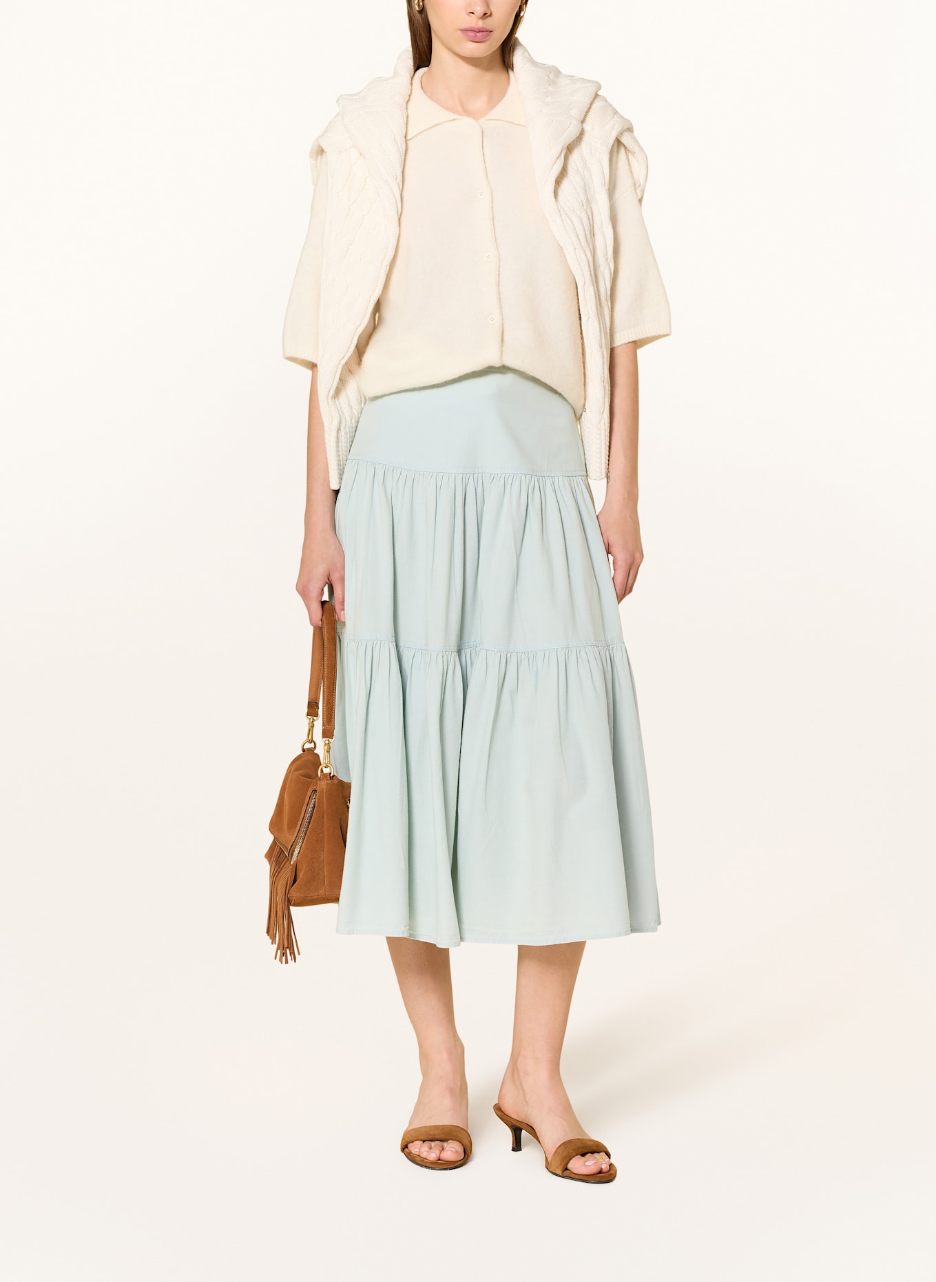 LAUREN RALPH LAUREN Spódnica: MIĘTOWY