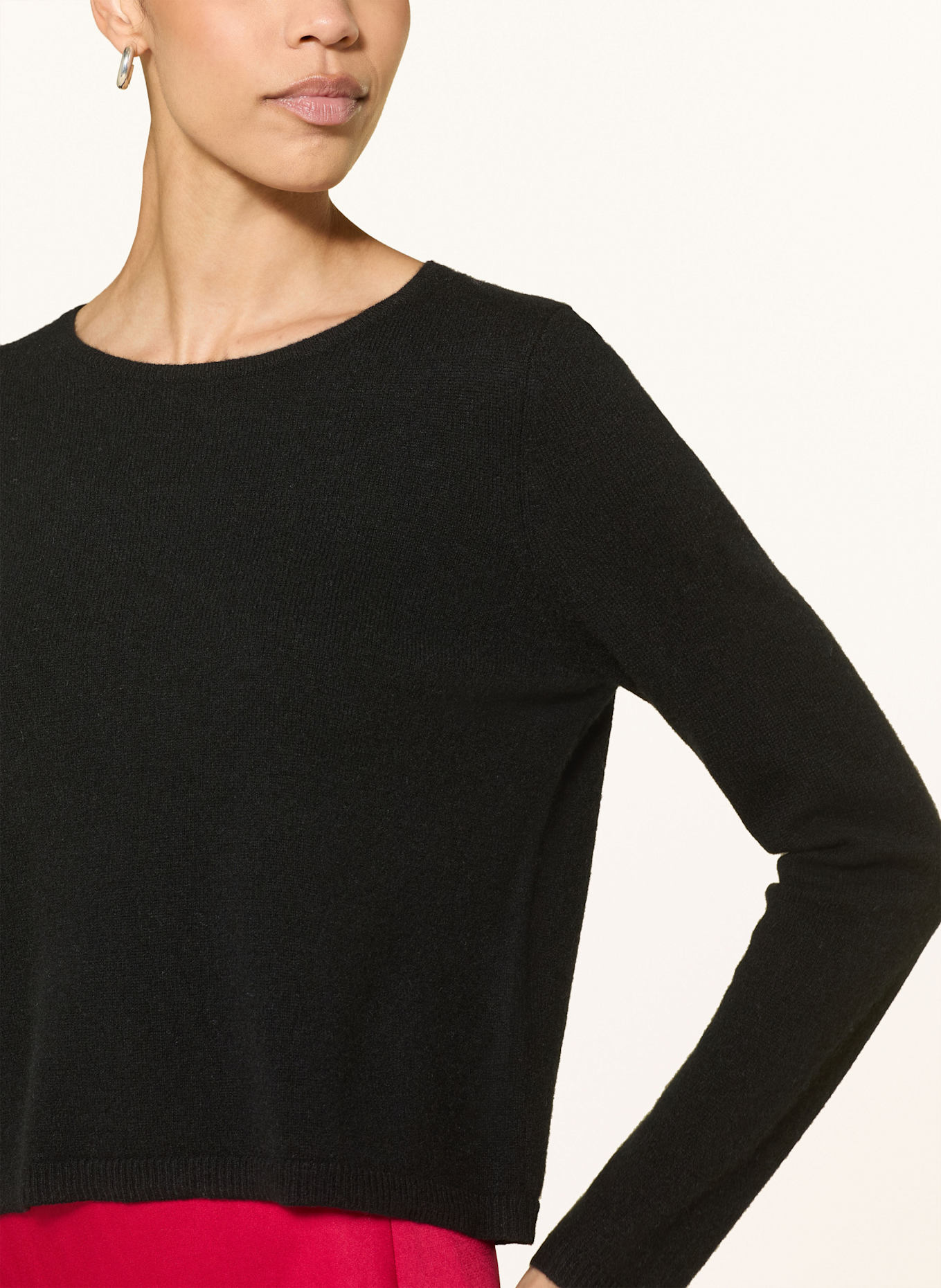 lilienfels Cashmere-Pullover: SCHWARZ