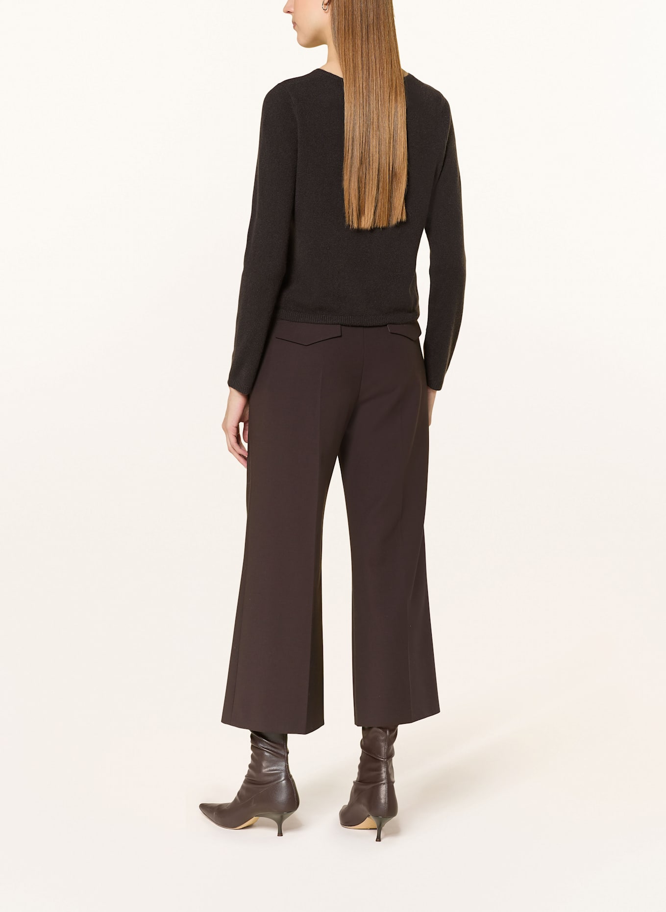 lilienfels Cashmere-Pullover: DUNKELBRAUN