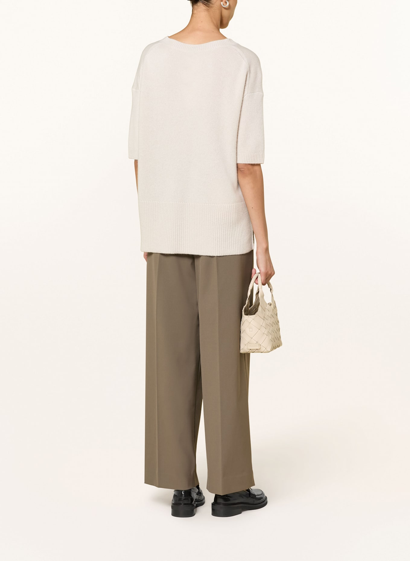 lilienfels Button Down Pocket Detail Denim Shirt: BEIGE