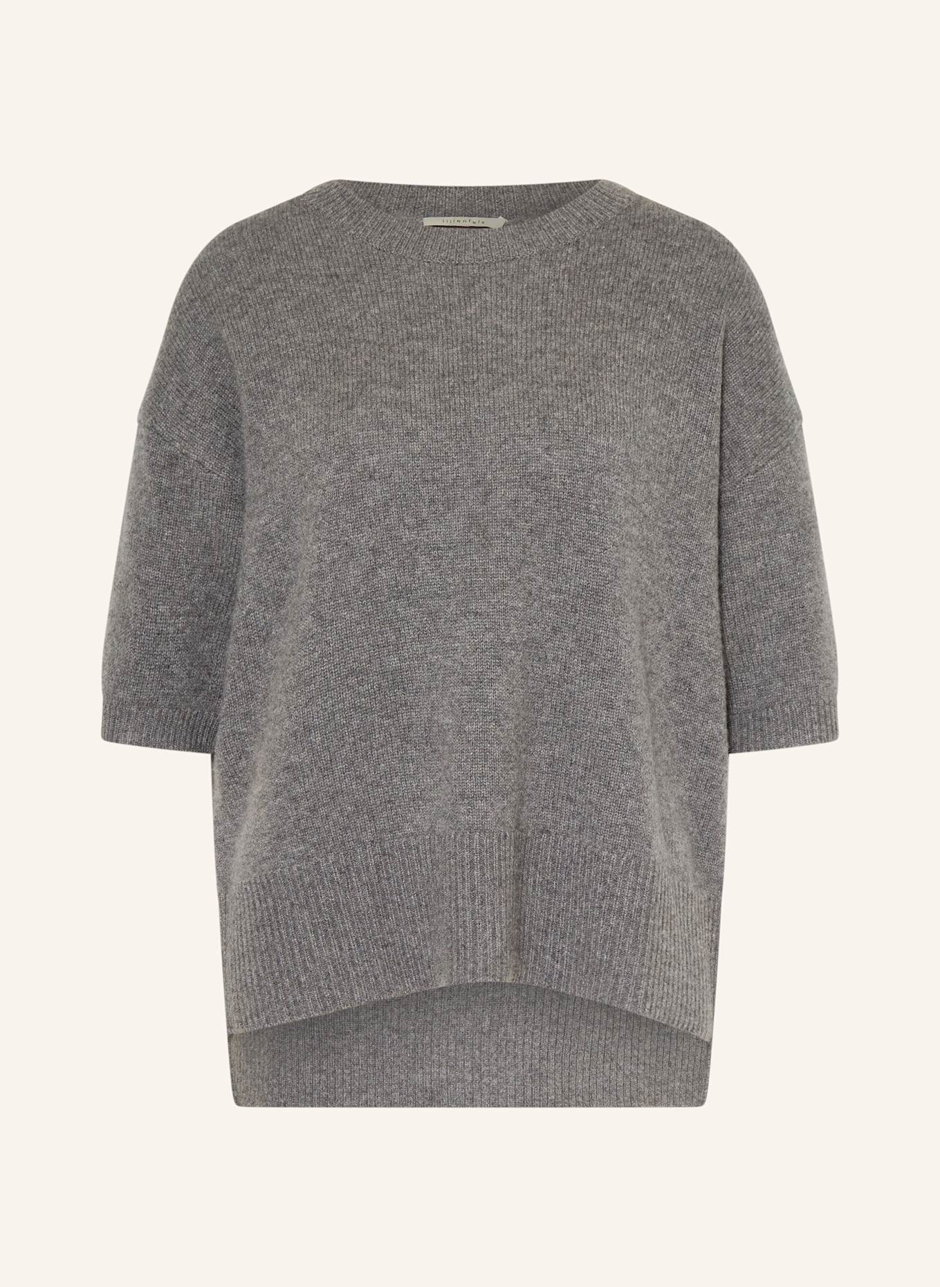lilienfels Strickshirt aus Cashmere: GRAU