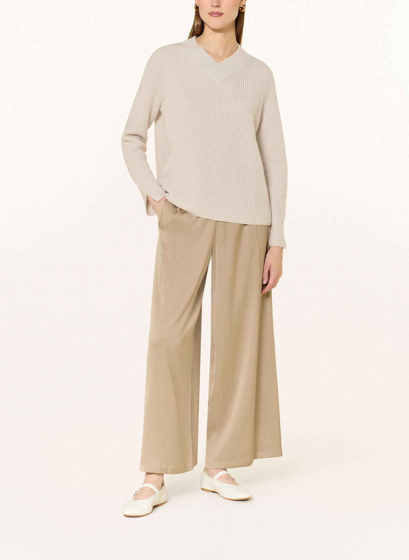 lilienfels Pullover mit Cashmere: BEIGE