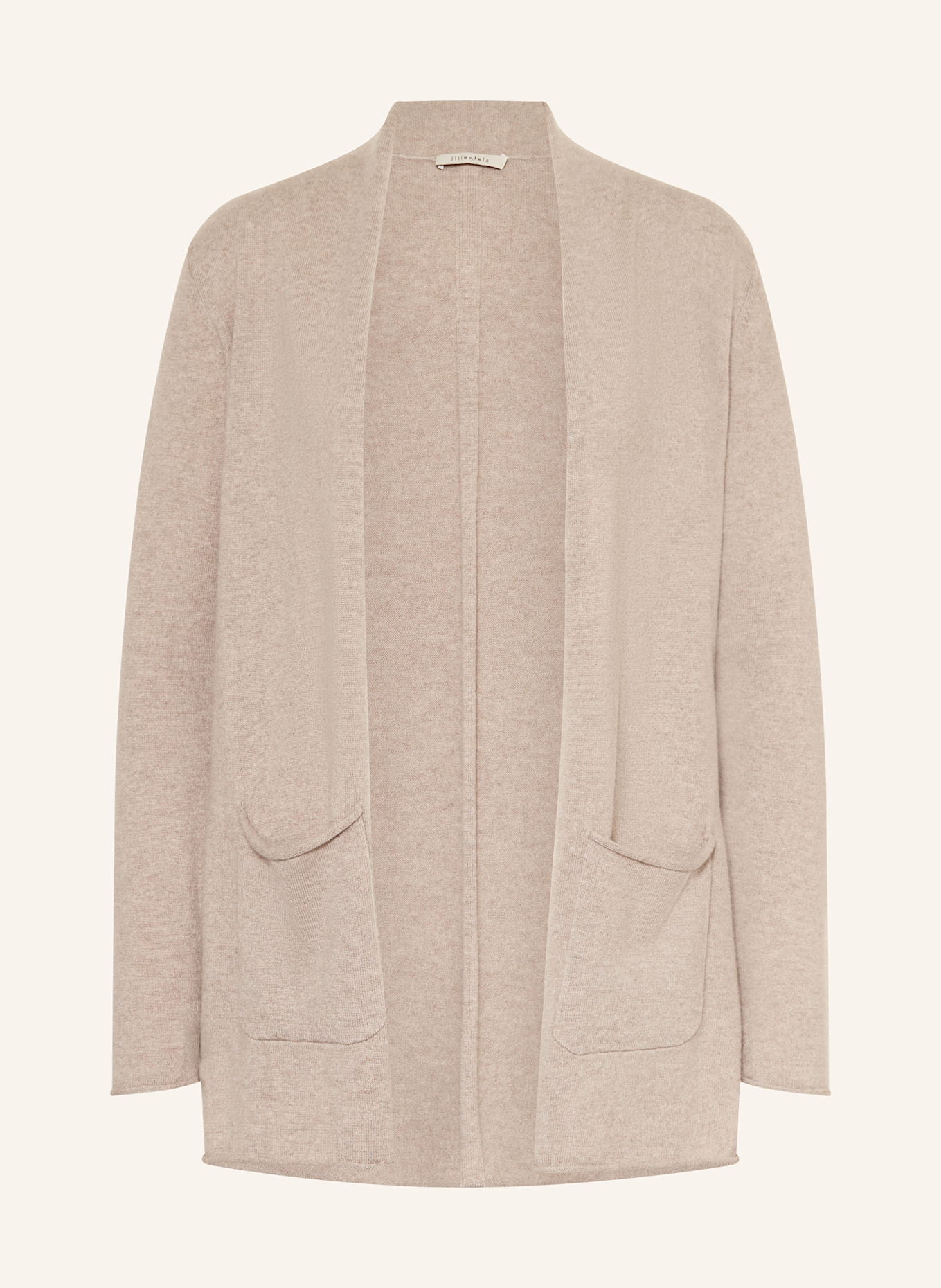 lilienfels Strickhülle aus Cashmere: CREME