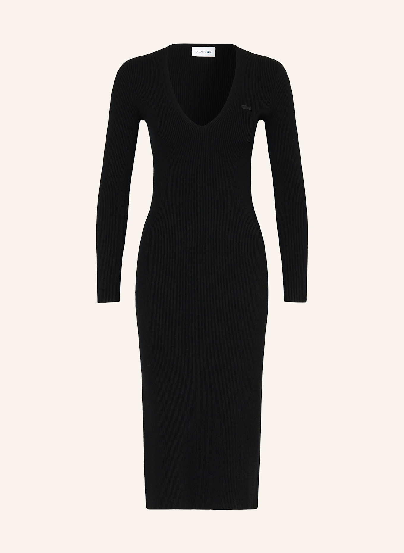 LACOSTE Kleid: SCHWARZ