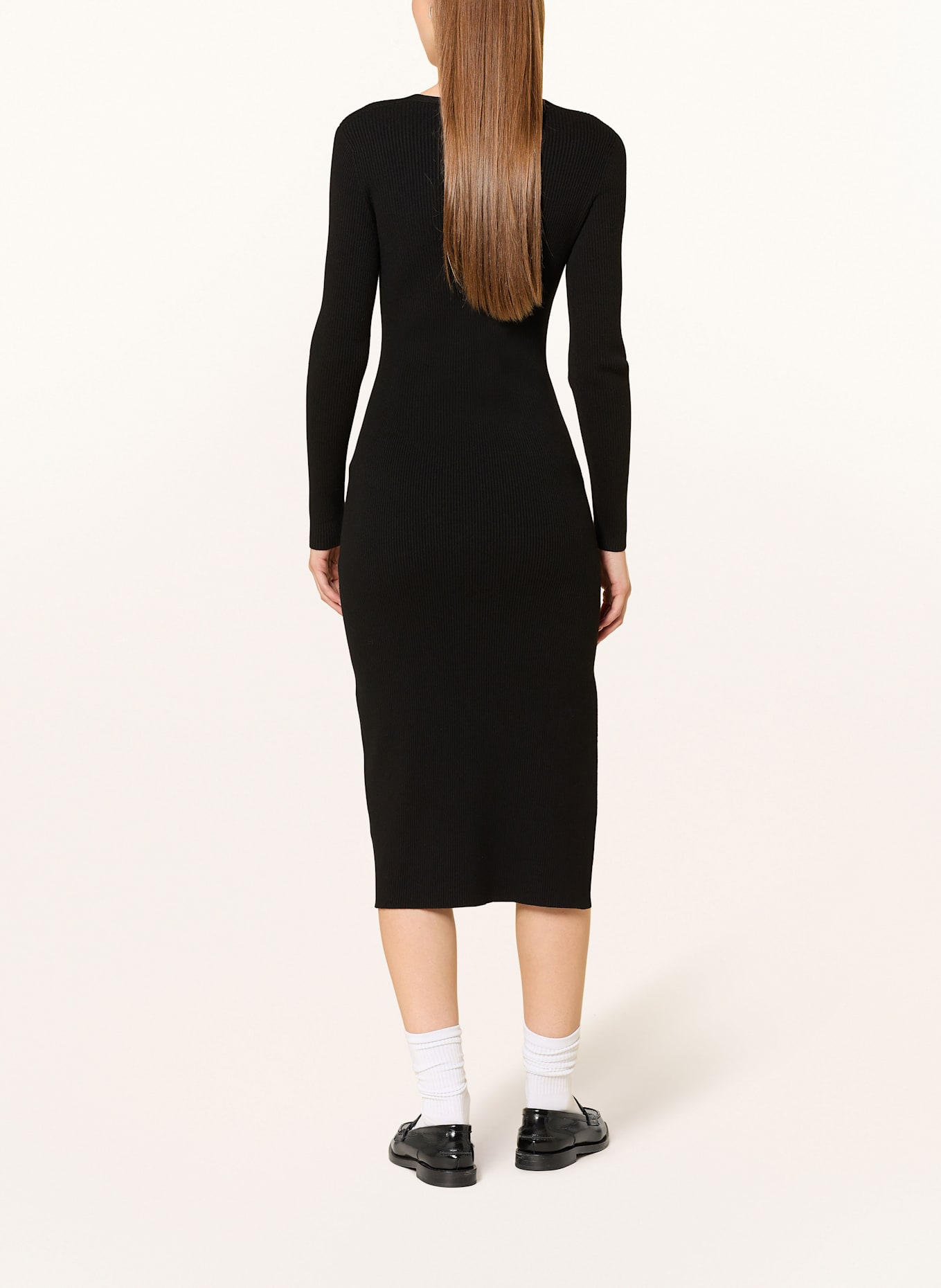 LACOSTE Kleid: SCHWARZ