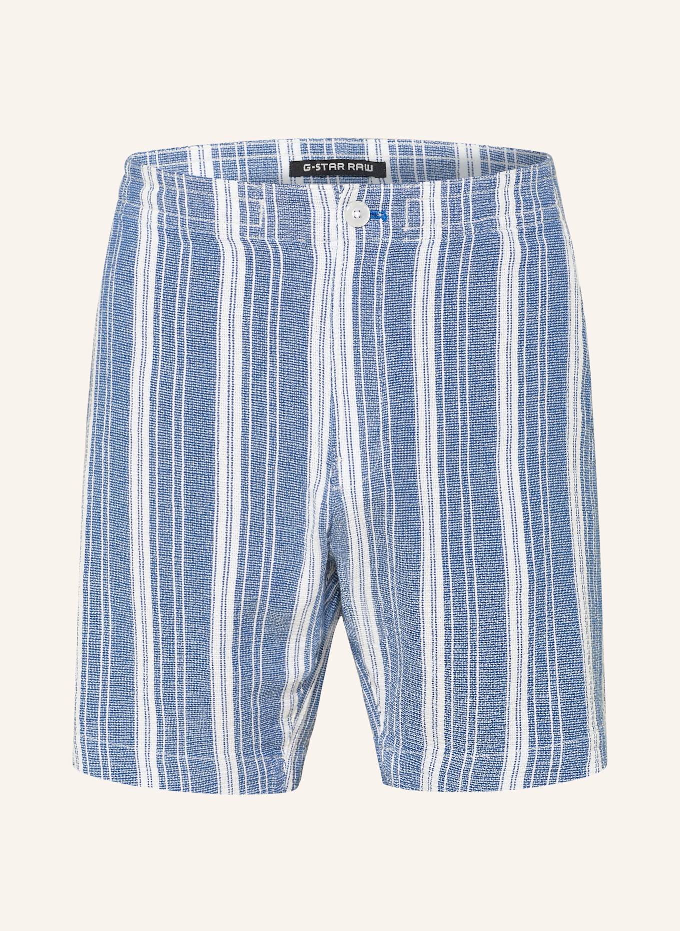 G-Star Shorts Regular Fit: DUNKELBLAU/ WEISS
