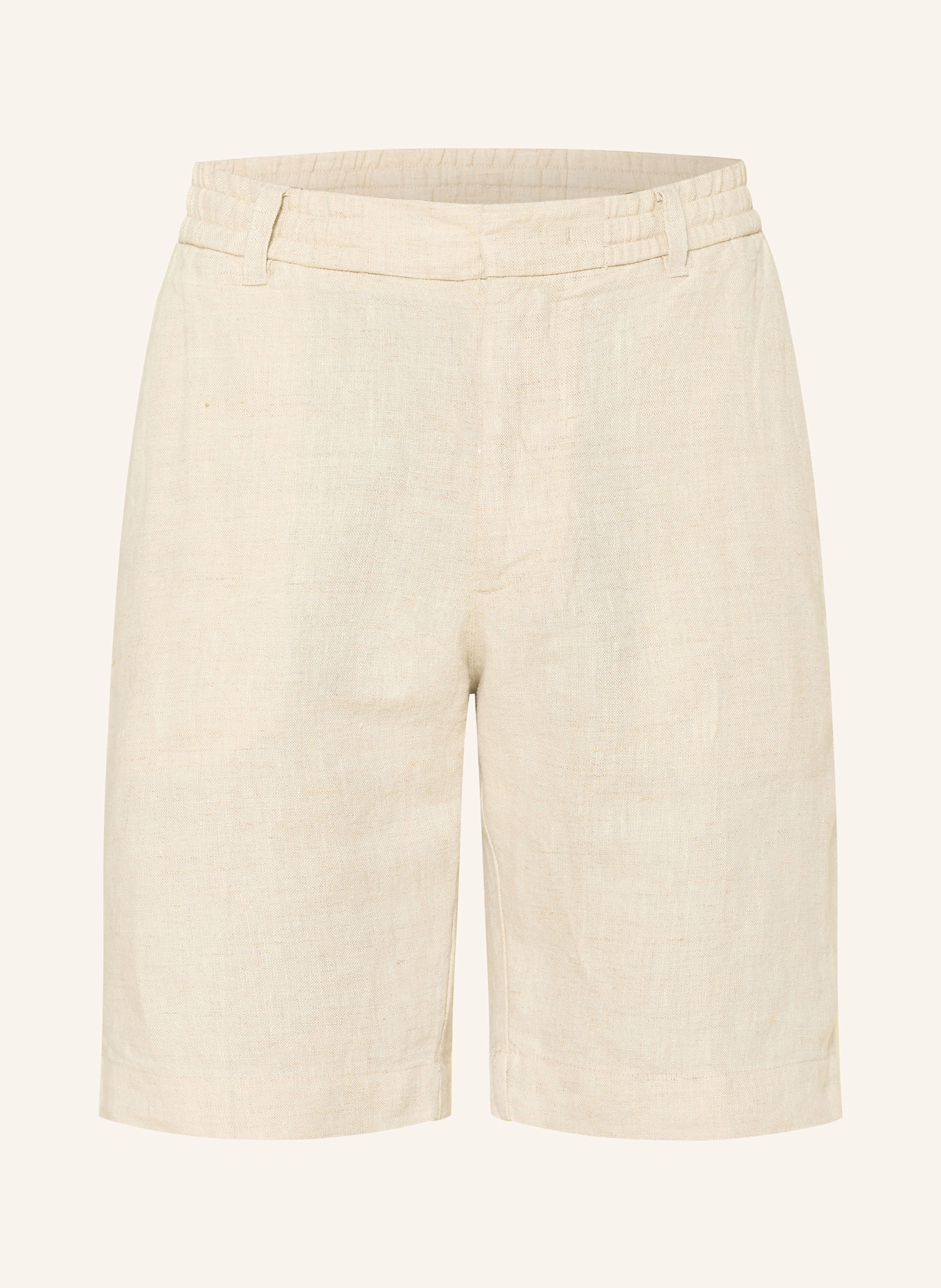 NN.07 Linen shorts BILLIE Regular Fit: ECRU