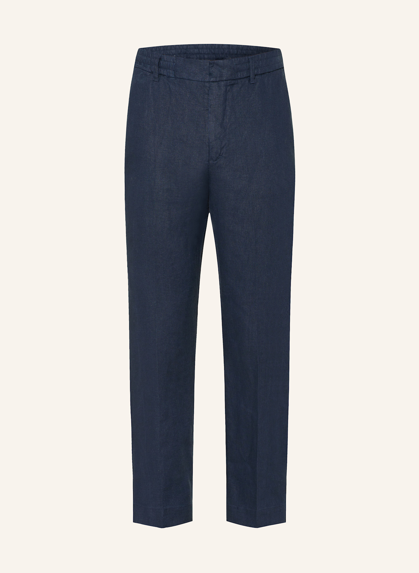 NN.07 Leinenhose BILLIE Regular Fit: DUNKELBLAU