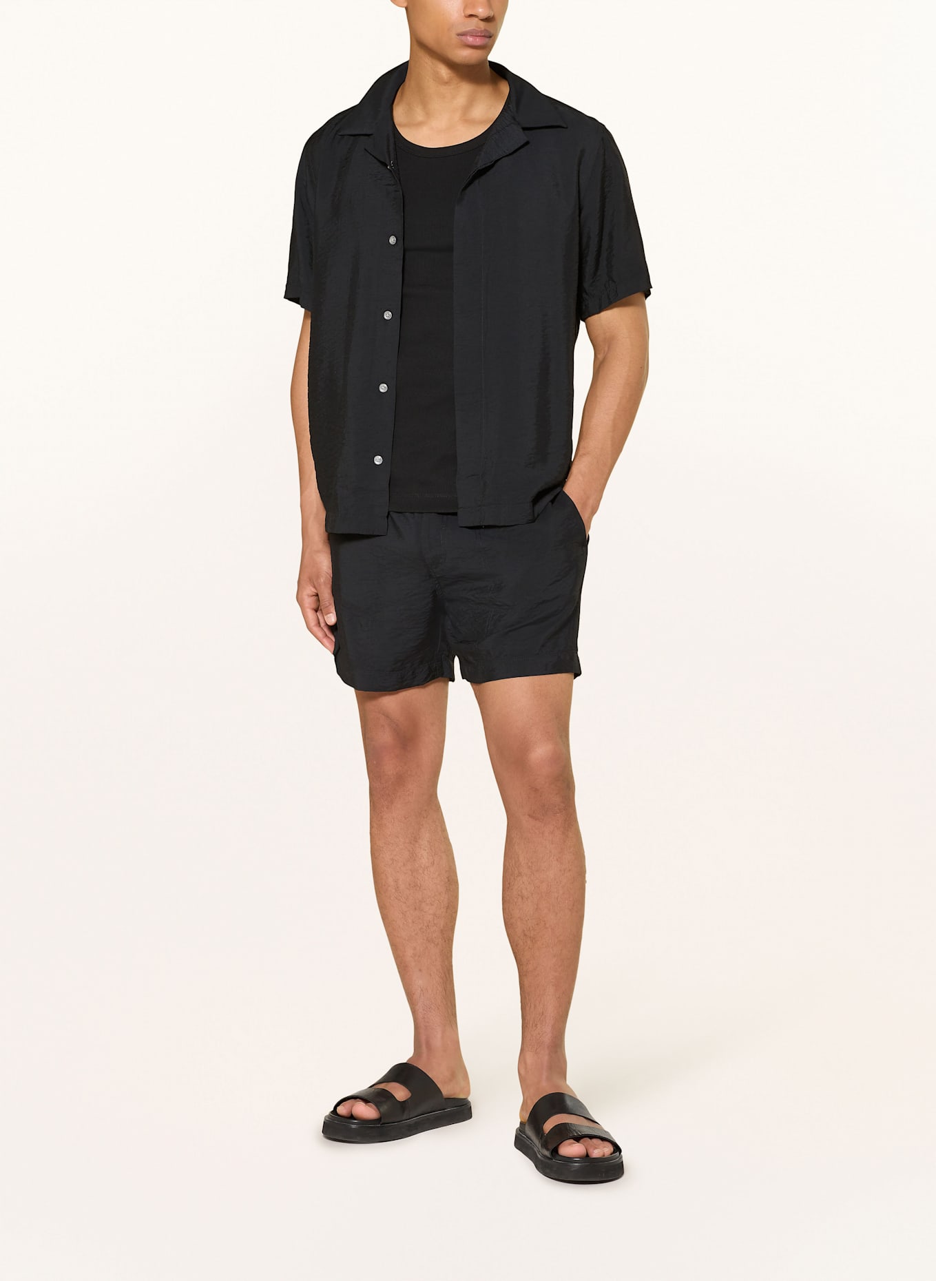 NN.07 Szorty RYDER: CZARNY