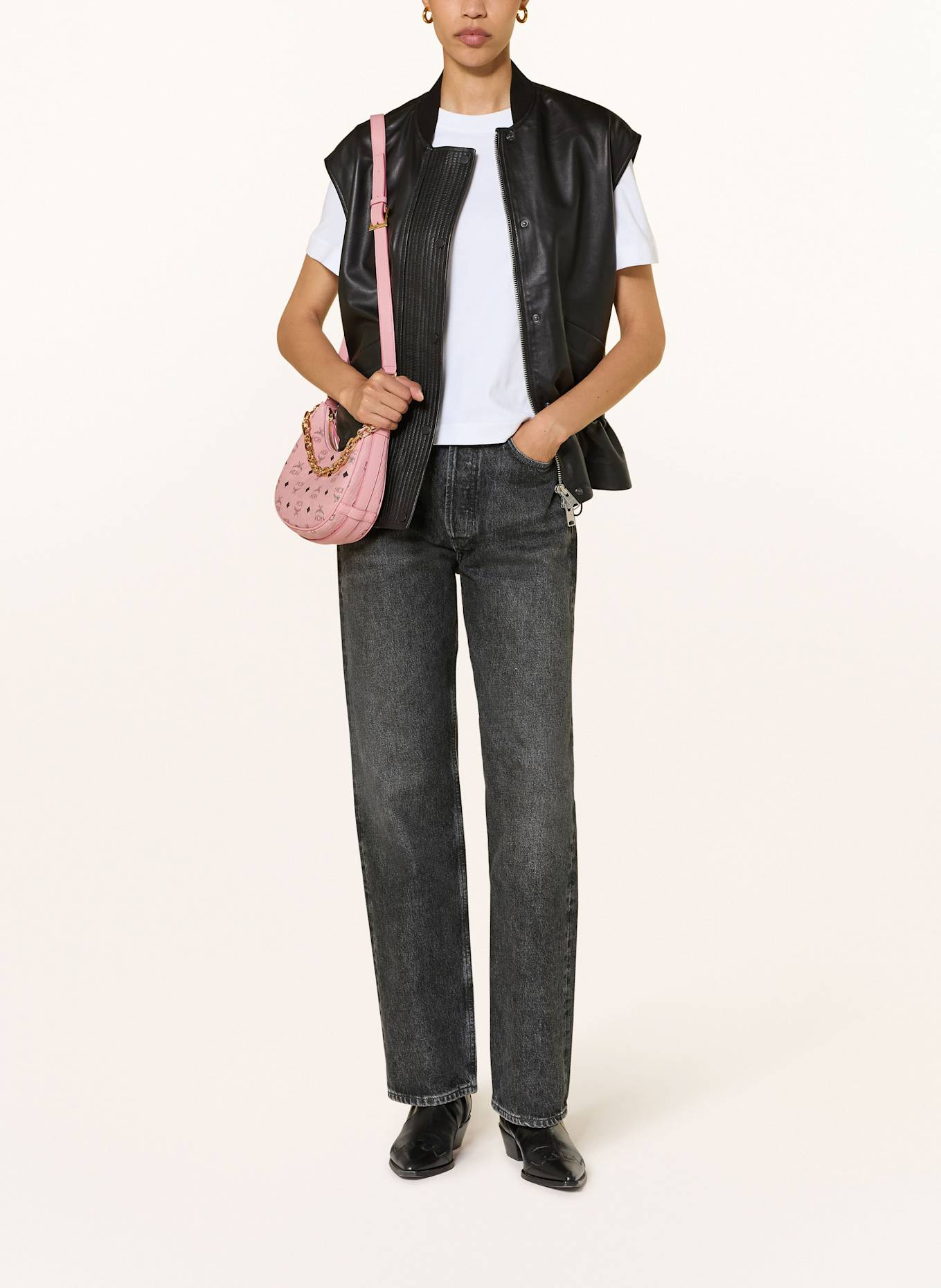 MCM Hobo-Bag AREN SMALL: PINK
