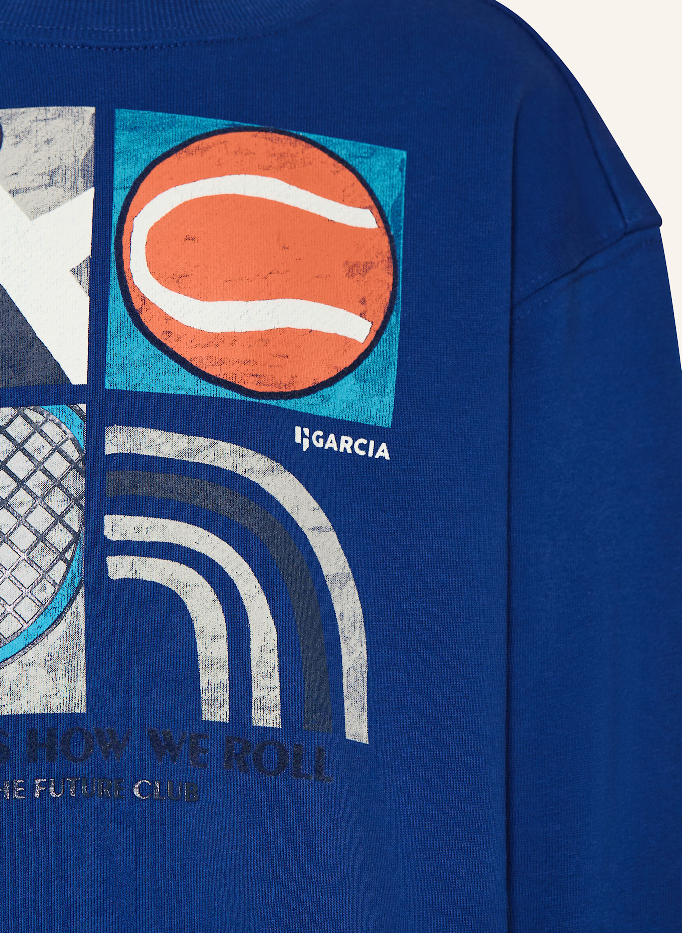 GARCIA Sweatshirt: BLAU