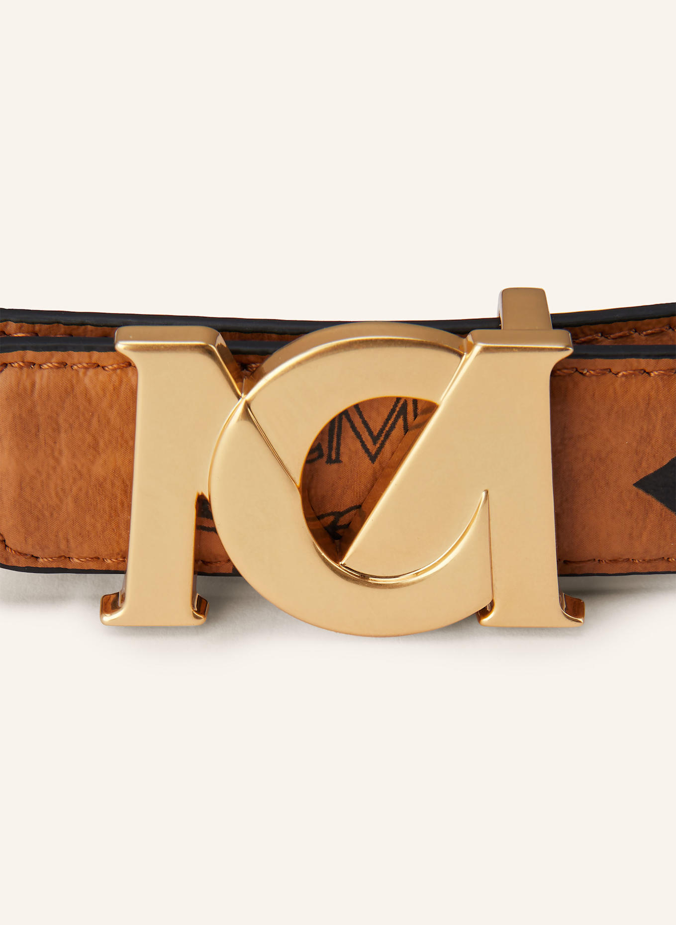 MCM Gürtel M-ART: COGNAC