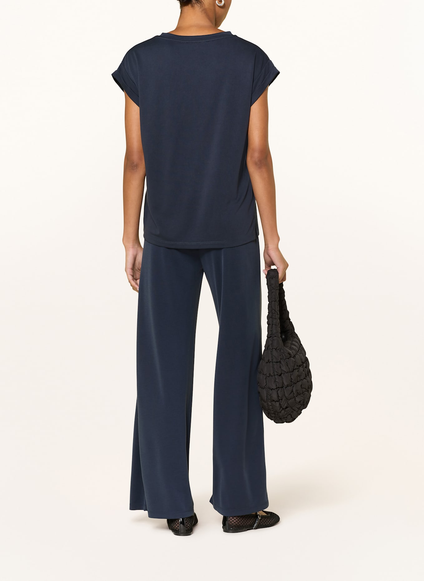 MSCH COPENHAGEN T-Shirt MSCHBIRDIA LYNETTE: DUNKELBLAU