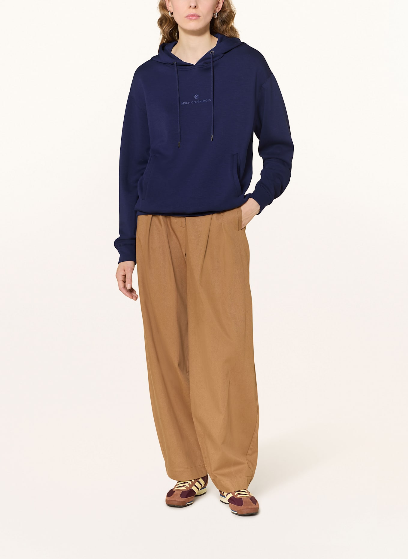 MSCH COPENHAGEN Hoodie MSCHIMA: DUNKELBLAU