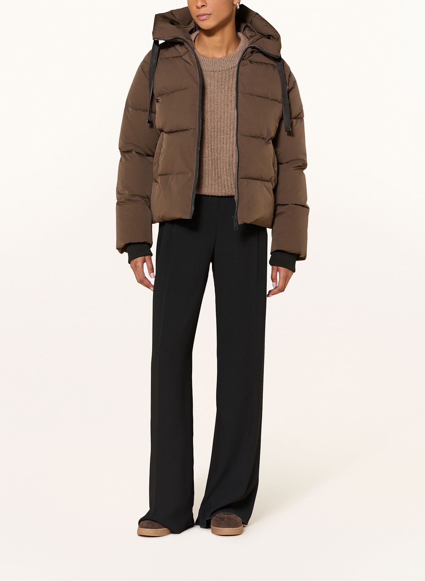 MSCH COPENHAGEN Steppjacke MSCHPAVINARIA: BRAUN