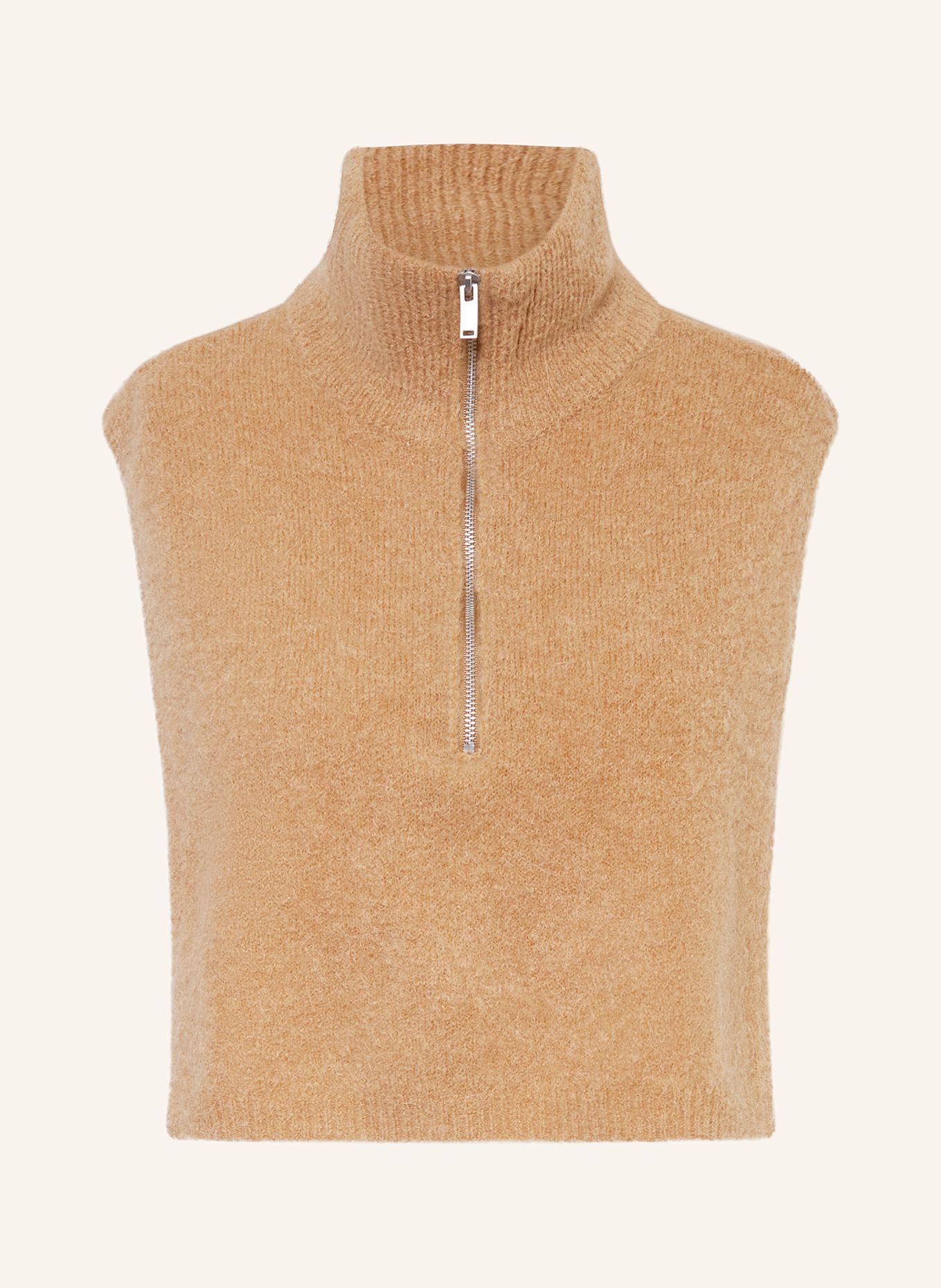 MSCH COPENHAGEN Strickkragen MSCHMILANIA: CAMEL