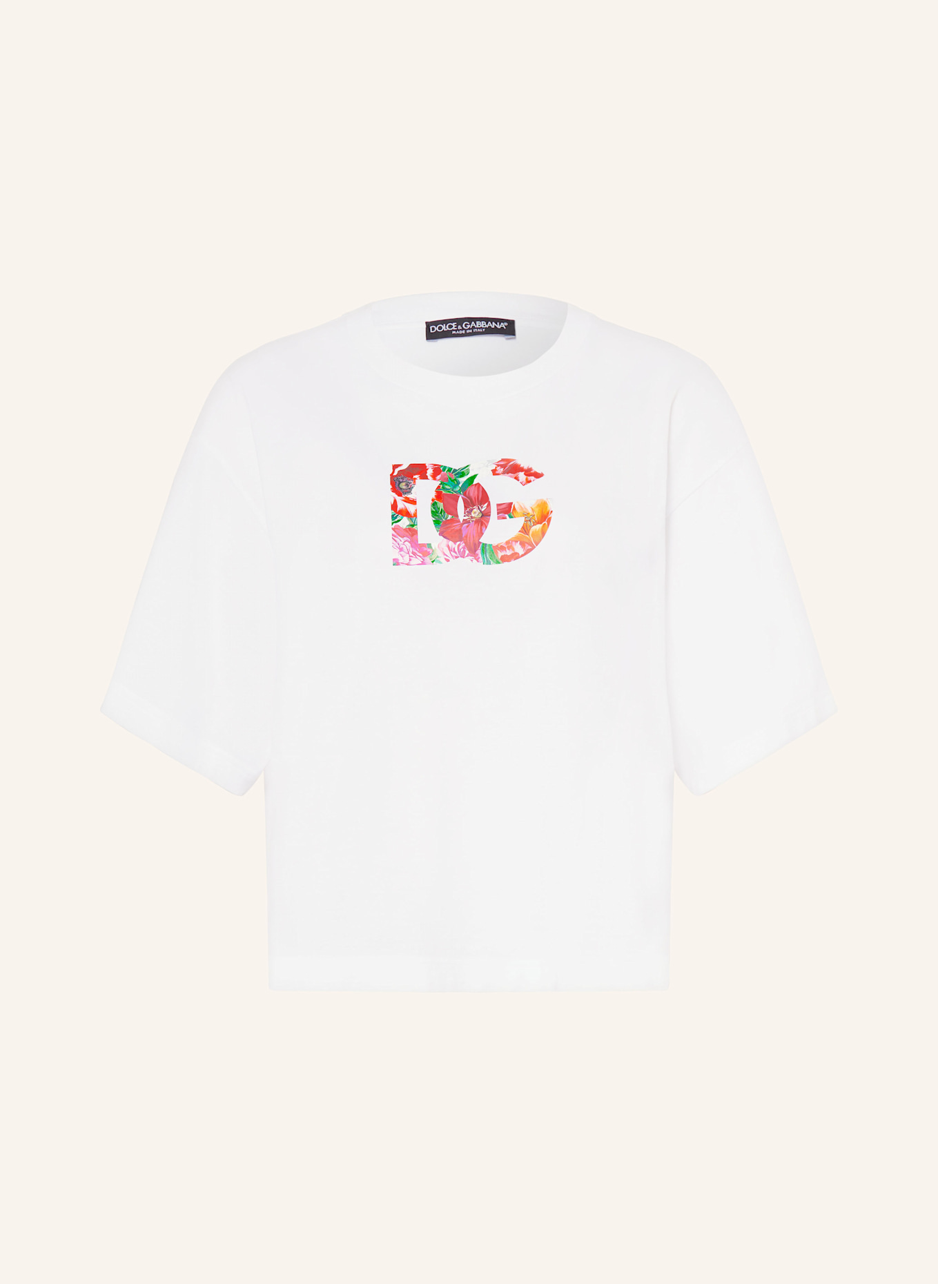 DOLCE & GABBANA Tričko: BÍLÁ