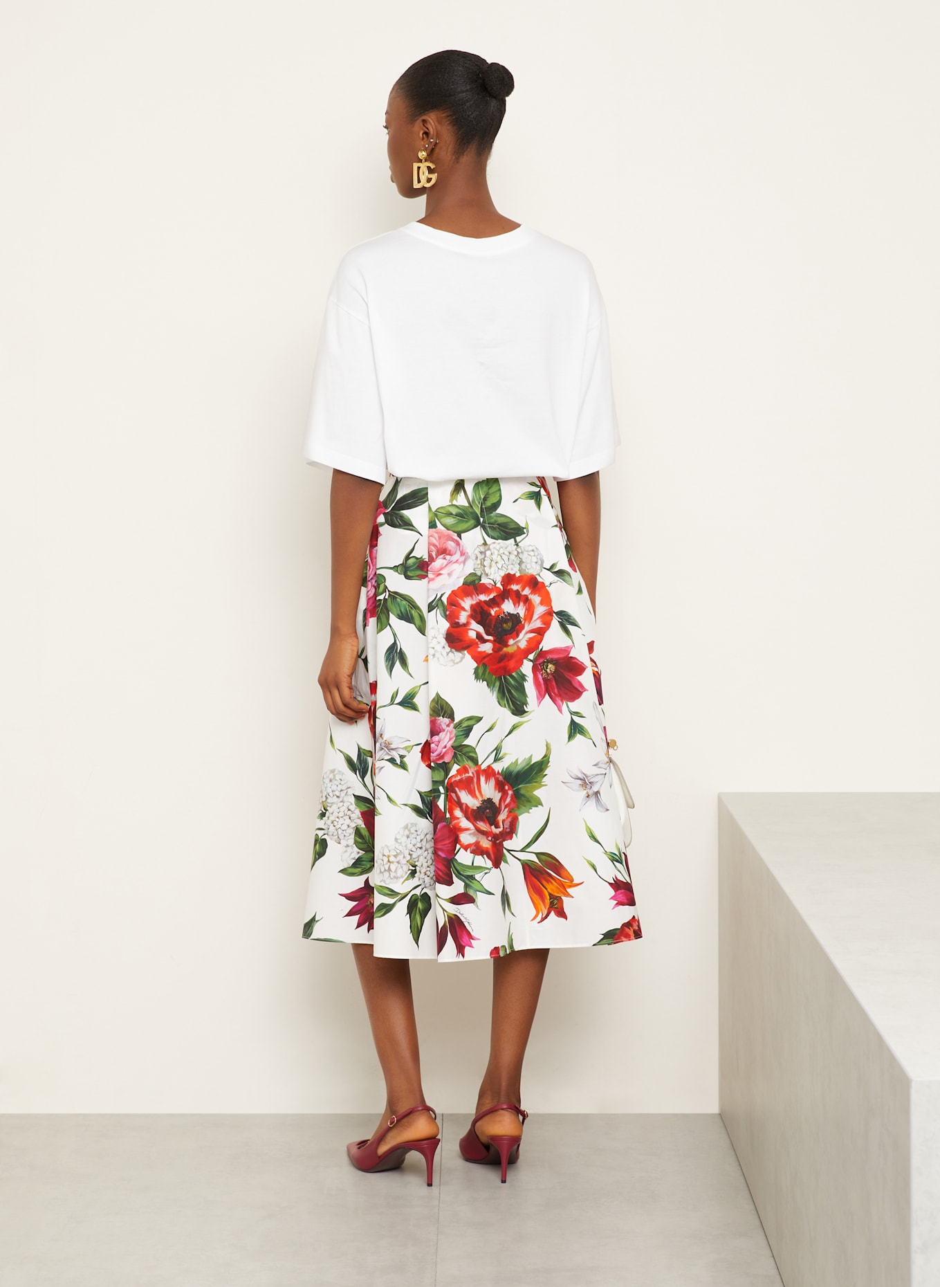 DOLCE & GABBANA Tričko: BÍLÁ