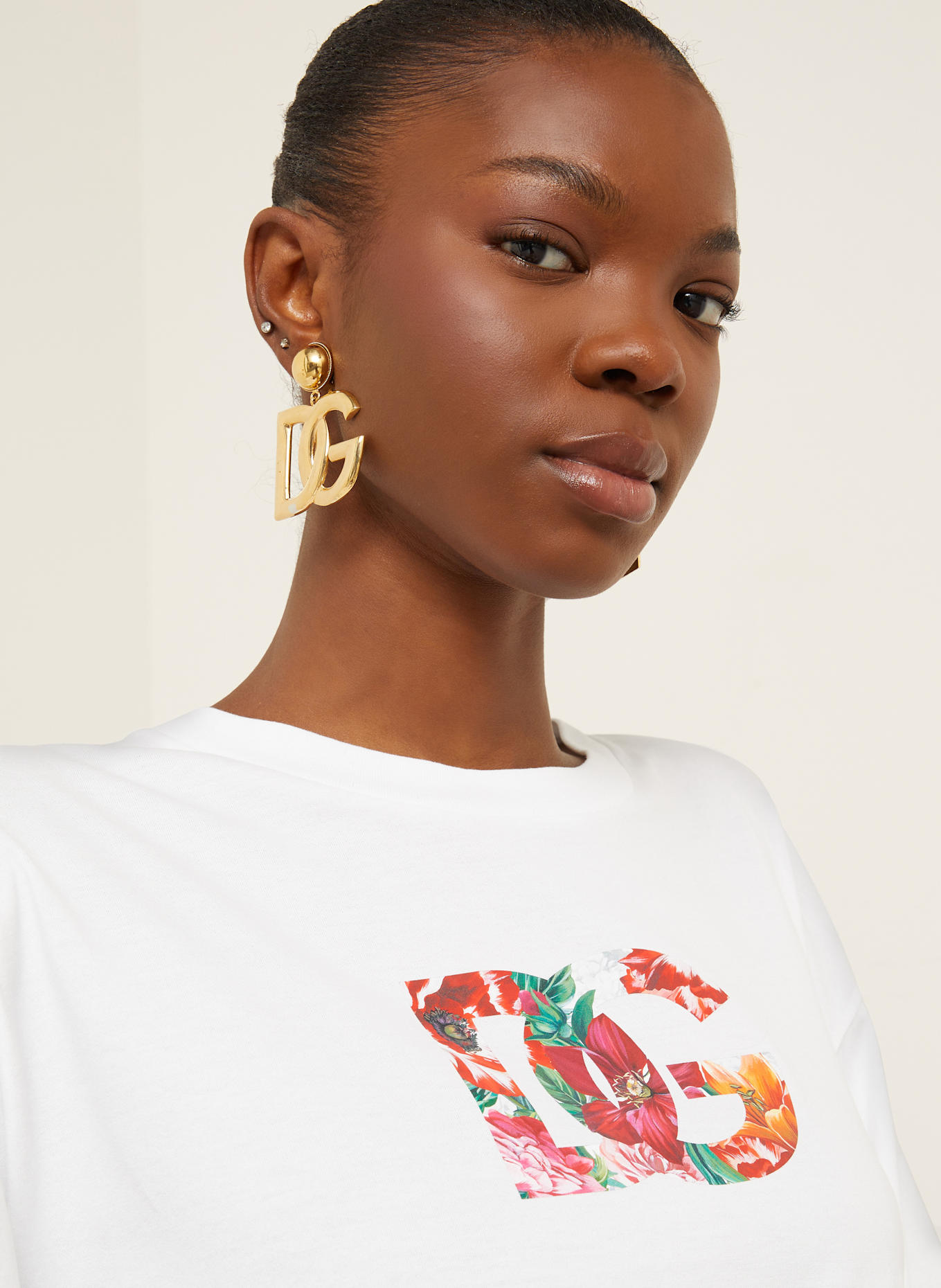 DOLCE & GABBANA Tričko: BÍLÁ