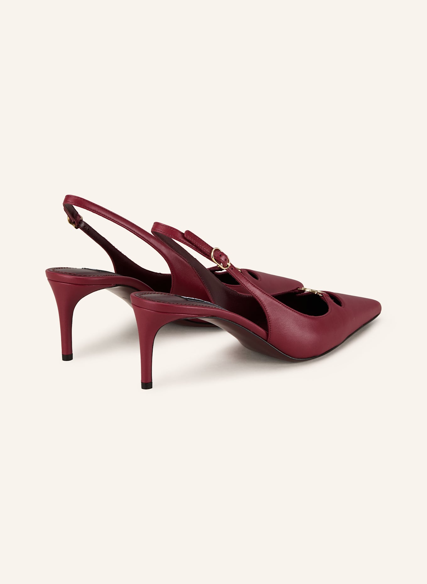 DOLCE & GABBANA Slingpumps: DUNKELROT