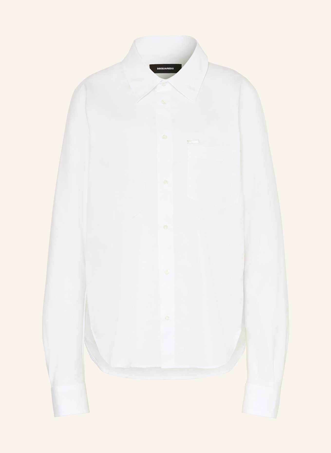 DSQUARED2 Hemdbluse: WEISS