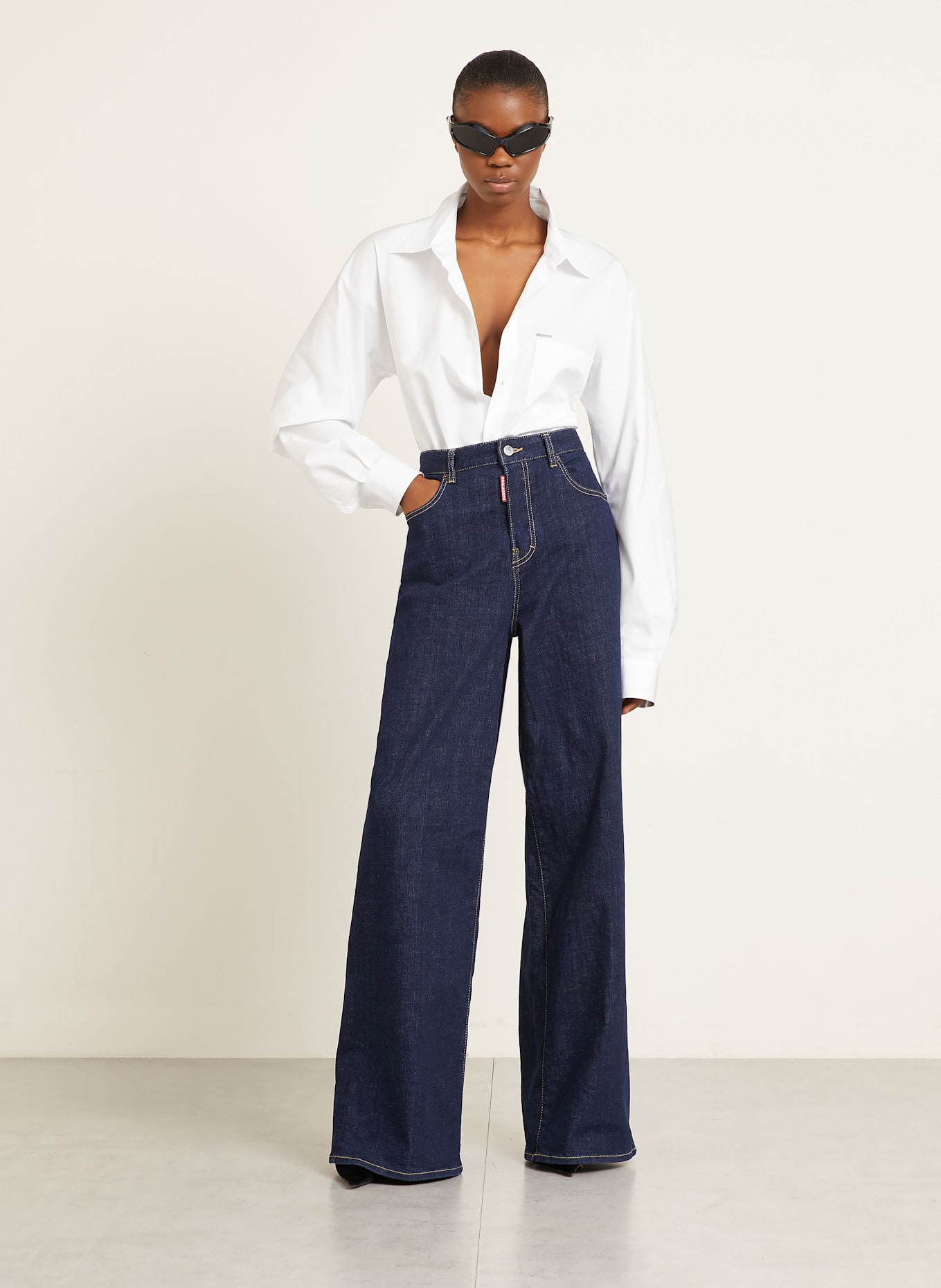 DSQUARED2 Hemdbluse: WEISS