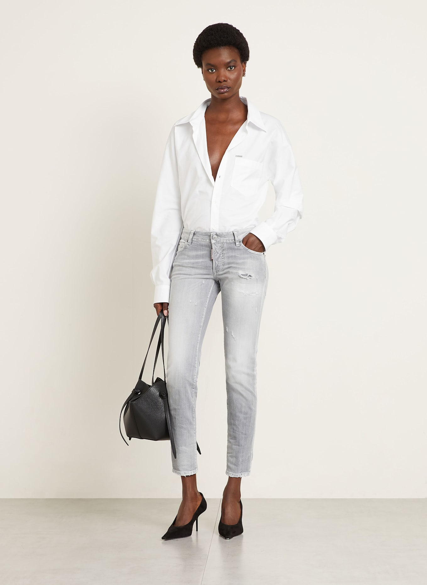 DSQUARED2 Skinny Jeans JENNIFER: 852 GREY