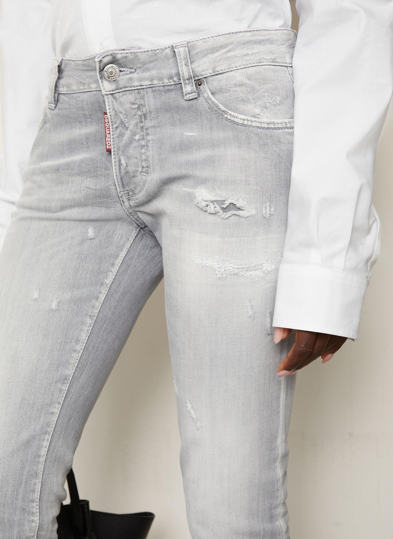 DSQUARED2 Skinny Jeans JENNIFER: 852 GREY