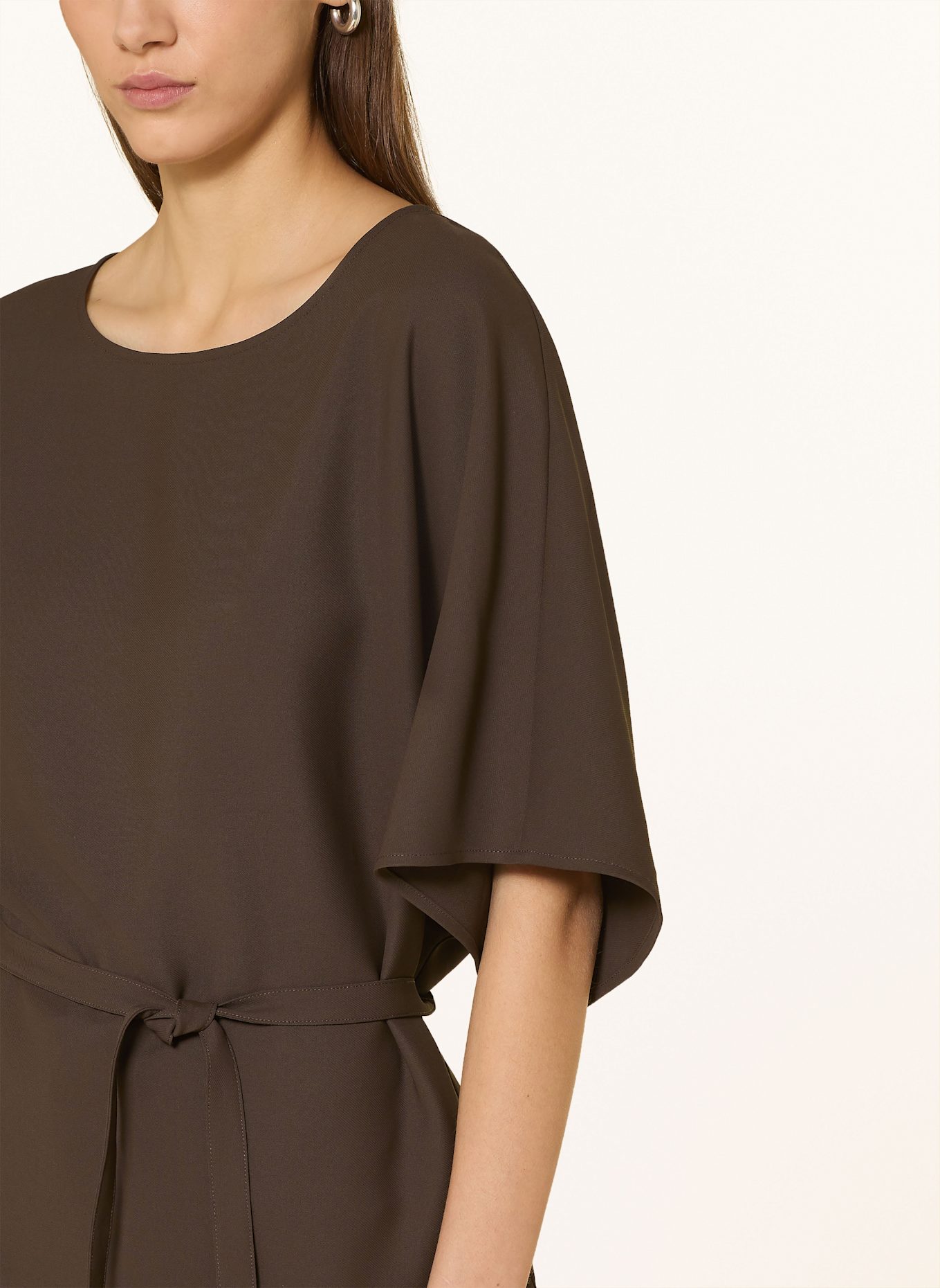 MOS MOSH Blusenshirt MMRIKALA MILEY: DUNKELBRAUN