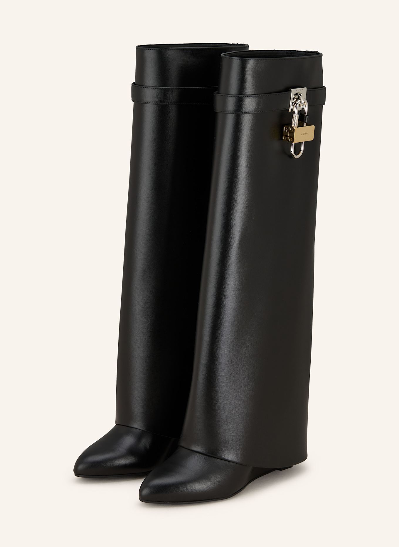 GIVENCHY Stiefel SHARK LOCK: SCHWARZ