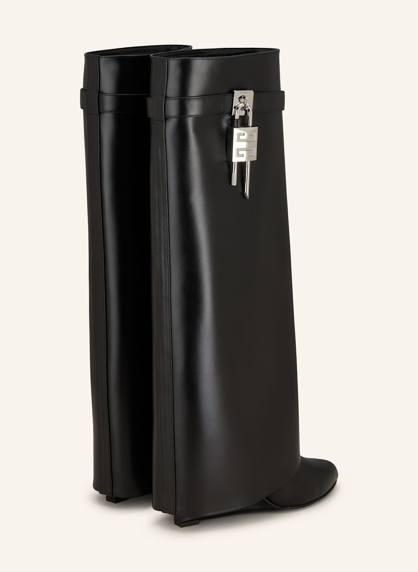 GIVENCHY Stiefel SHARK LOCK: SCHWARZ