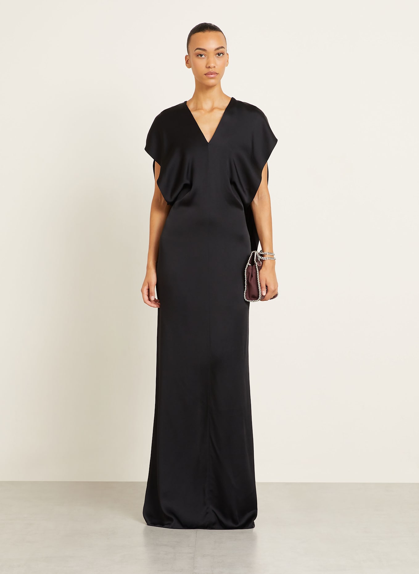 STELLA McCARTNEY Abendkleid: SCHWARZ