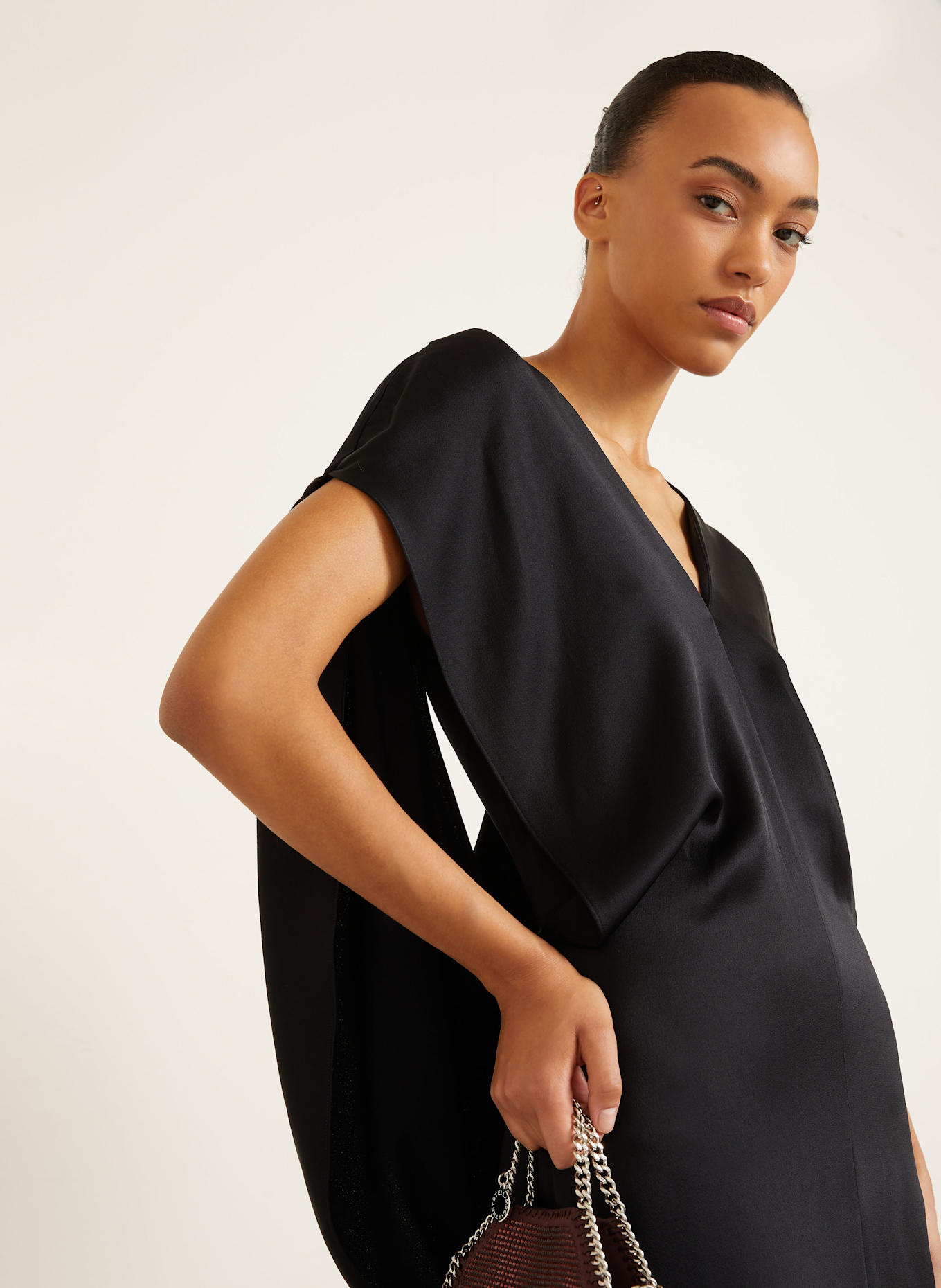 STELLA McCARTNEY Abendkleid: SCHWARZ