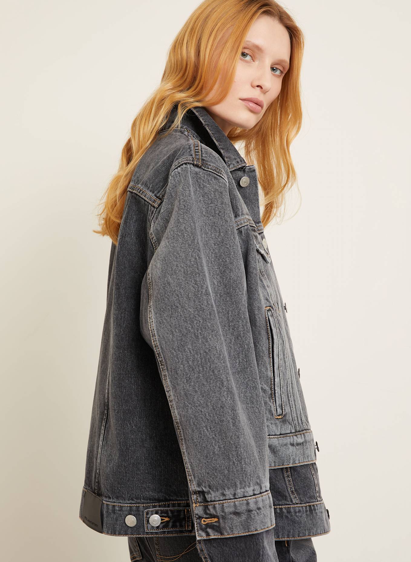 STELLA McCARTNEY Jeansjacke: GRAU
