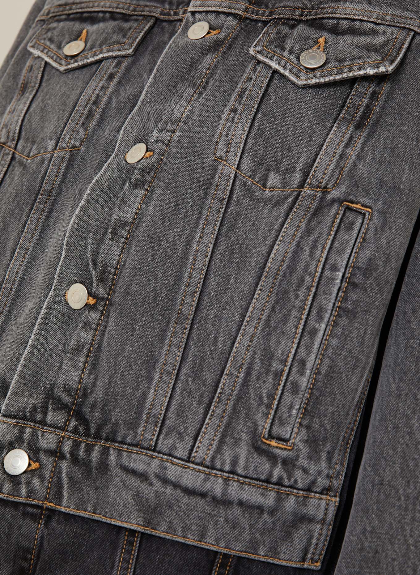 STELLA McCARTNEY Jeansjacke: GRAU