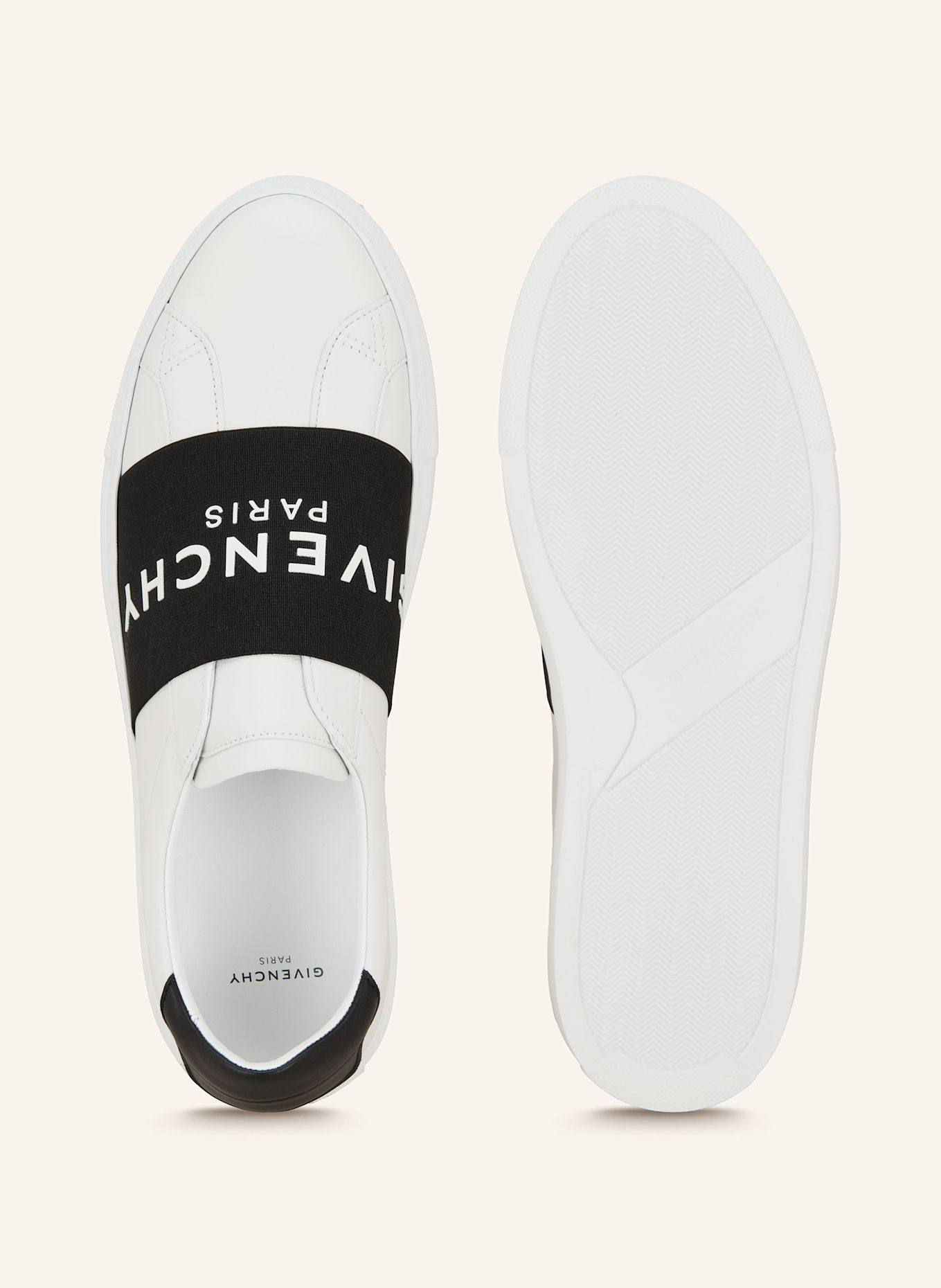 GIVENCHY Sneakers: WHITE/ BLACK