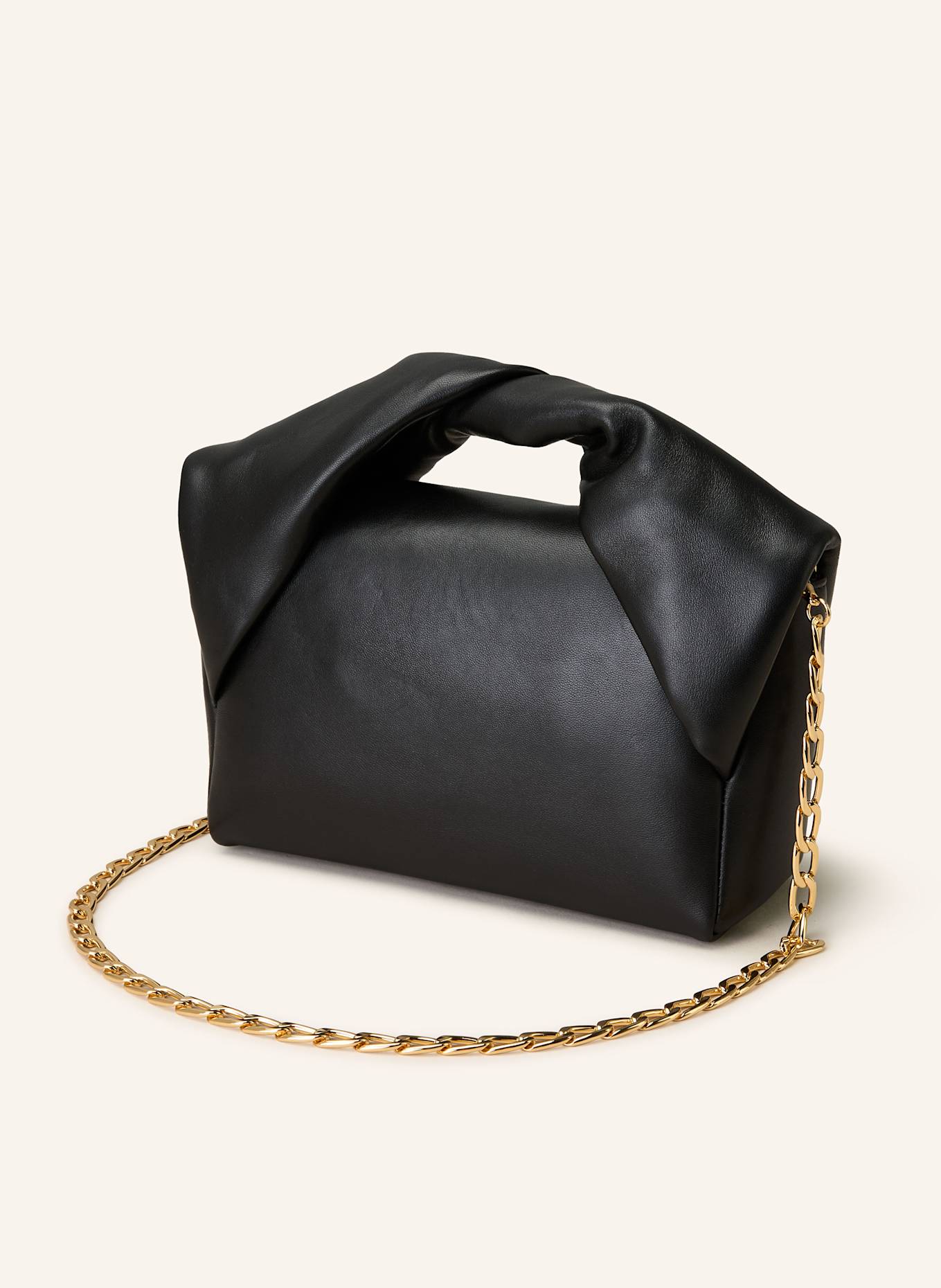 JW ANDERSON Handtasche TWISTER MIDI: SCHWARZ