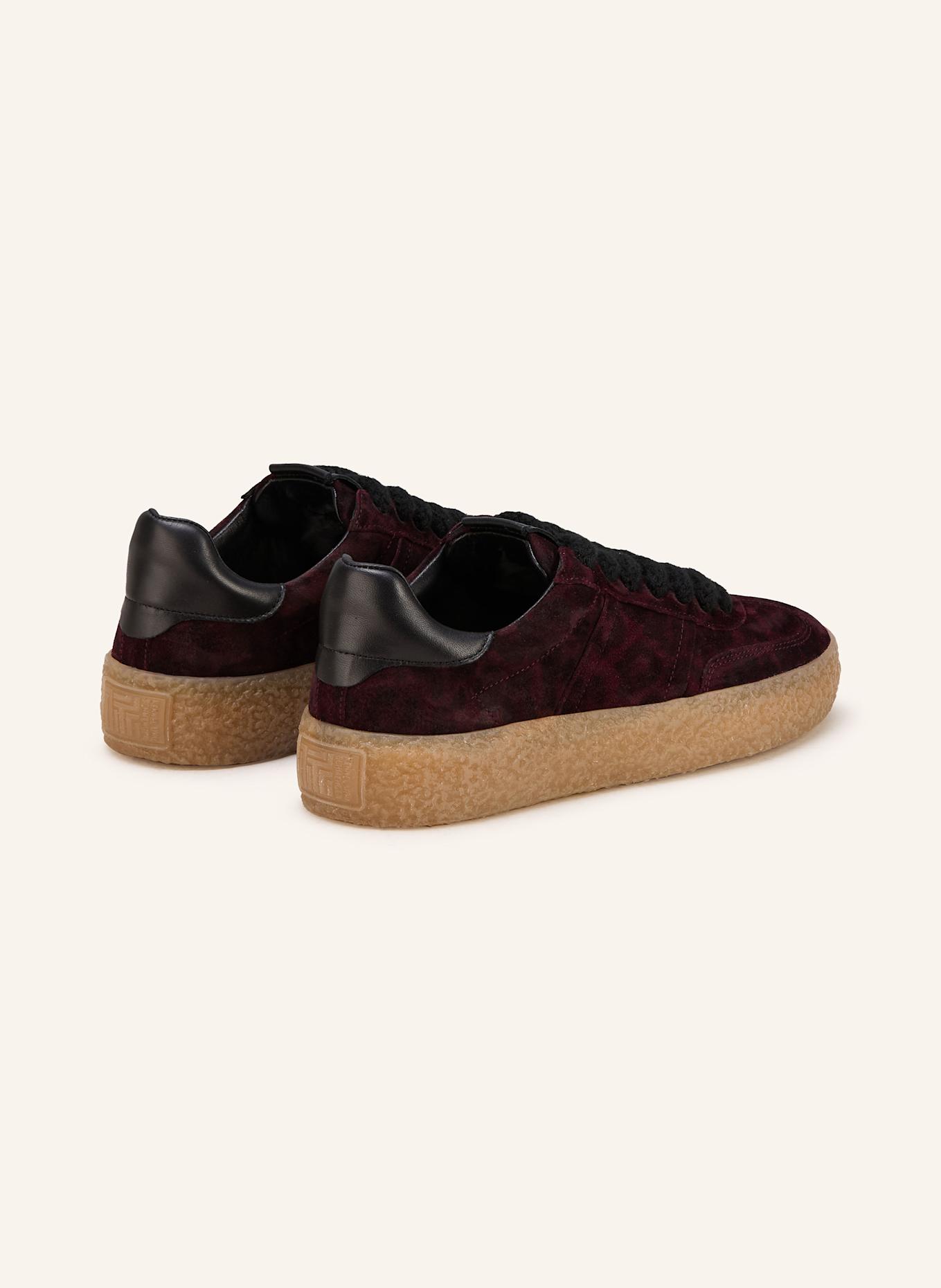 KENNEL & SCHMENGER Sneaker PIT: DUNKELROT/ SCHWARZ