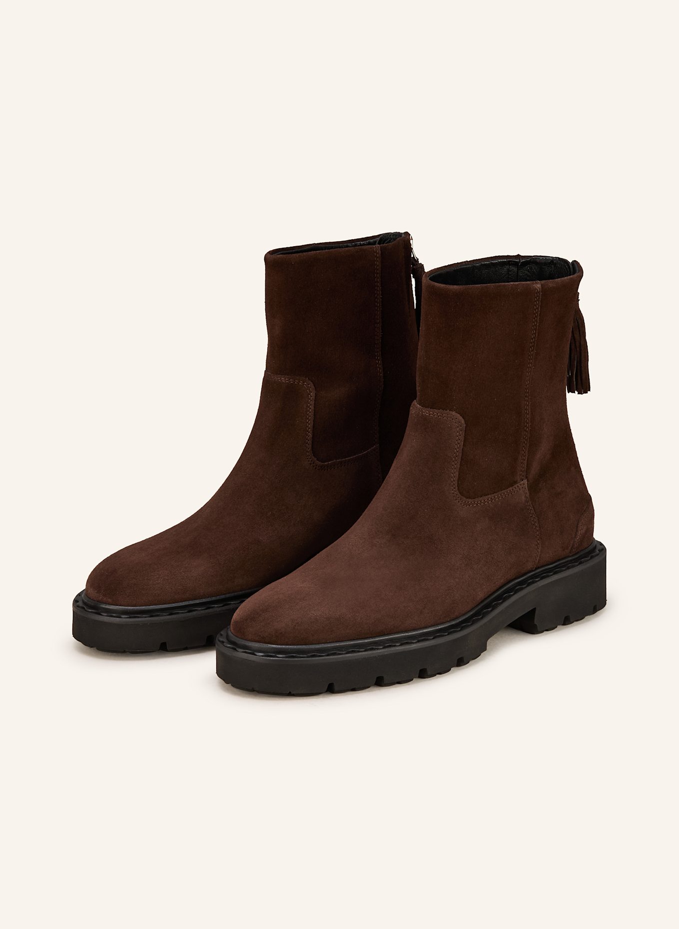 KENNEL & SCHMENGER Botki MOLLY: CIEMNOBRĄZOWY