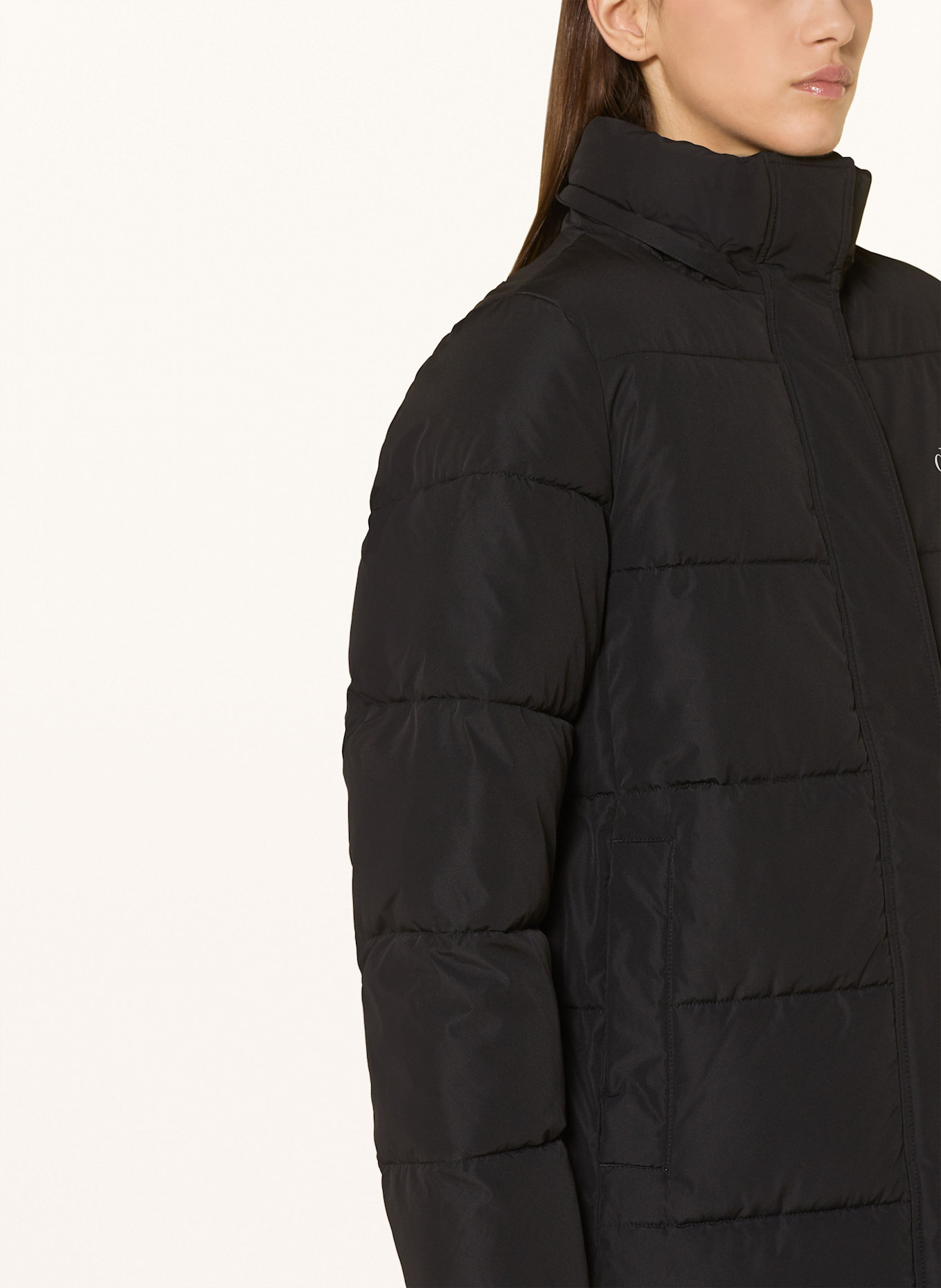 Calvin Klein Jeans Steppmantel: SCHWARZ