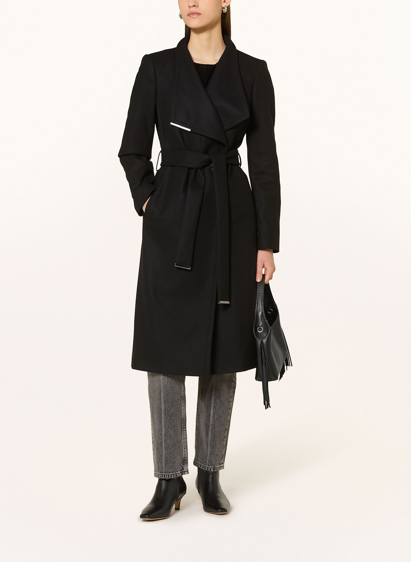 TED BAKER Mantel ROSE: SCHWARZ