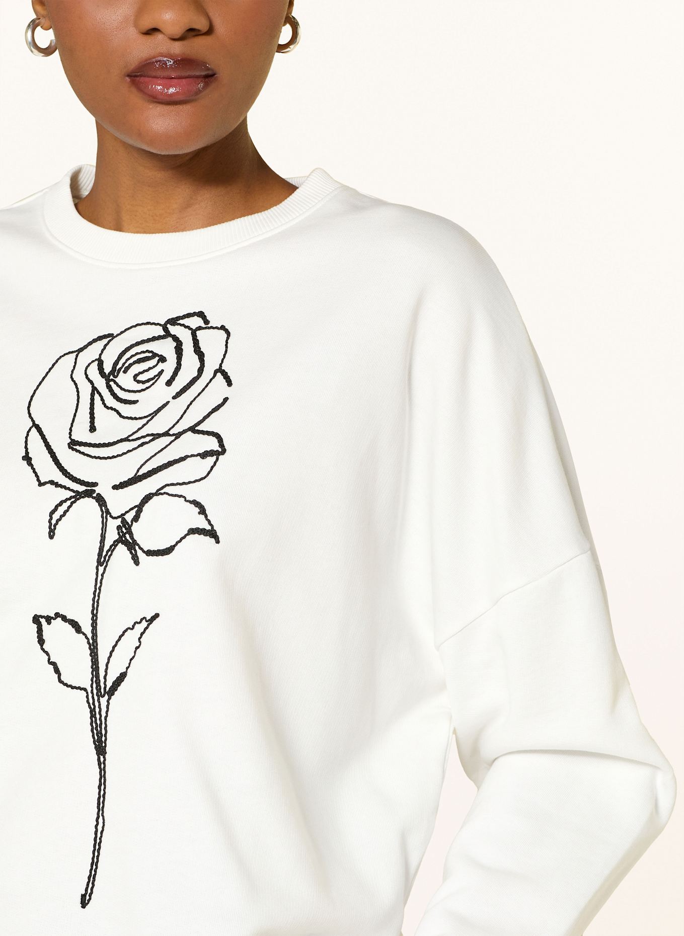 TED BAKER Bluza nierozpinana MARSSIA: ECRU