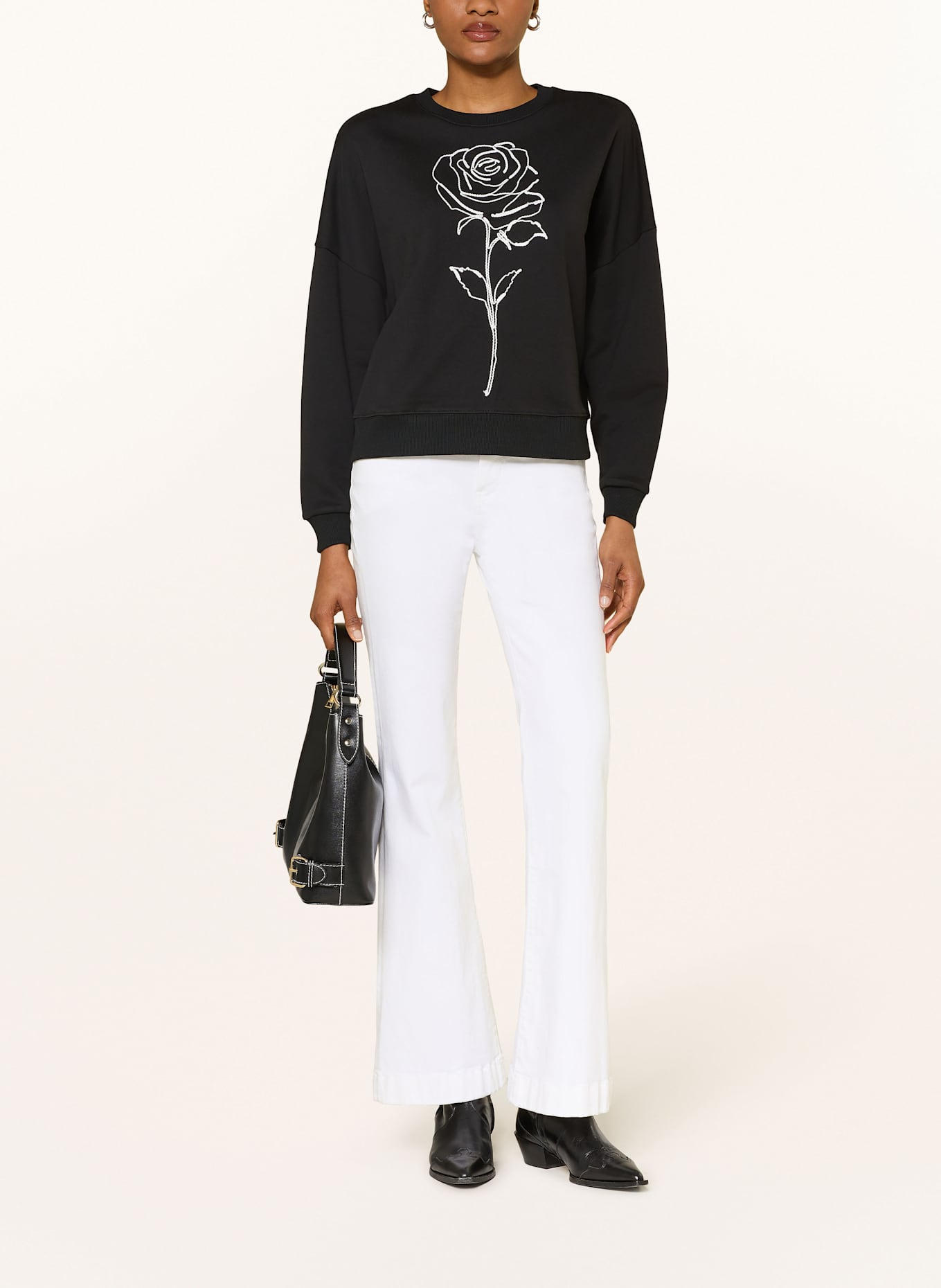 TED BAKER Bluza nierozpinana MARSSIA: CZARNY