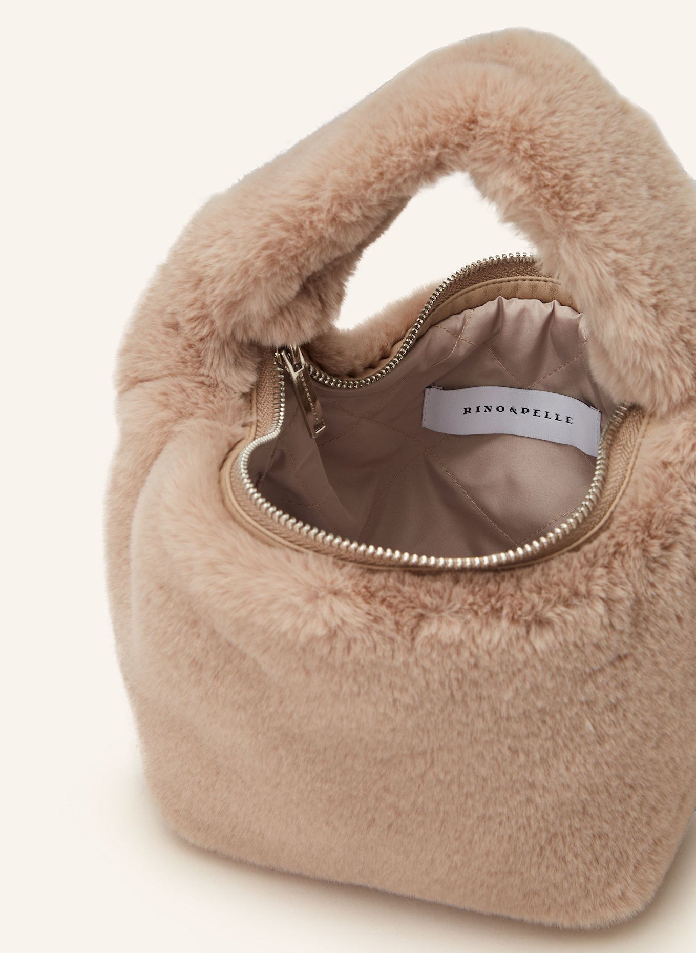 RINO & PELLE Beuteltasche CHERYL XS: CREME